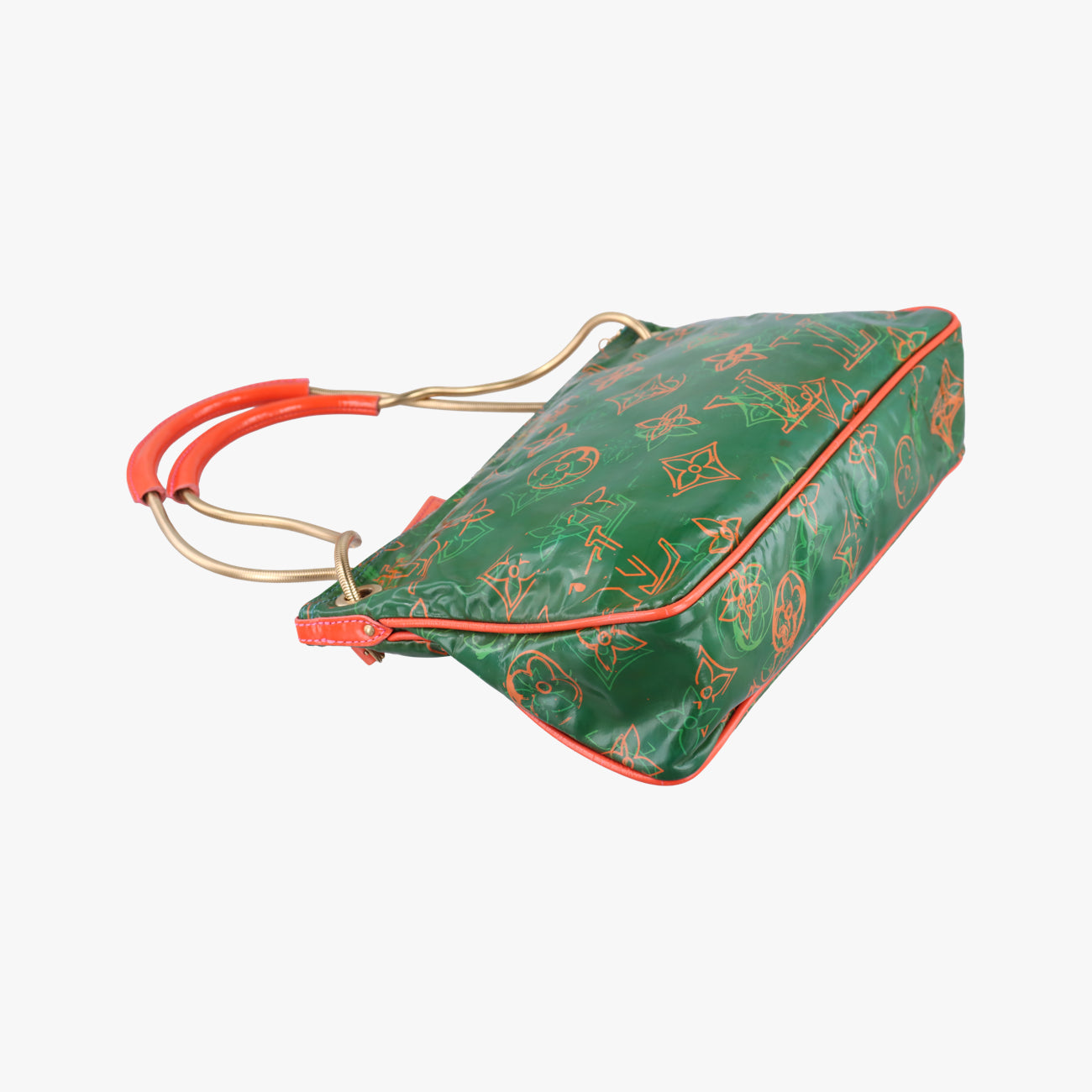 Monogram Bonbon Green×Orange Vernis M95748 TH0078モノグラム ボンボン グリーン×オレンジ ヴェルニ M95748 TH0078