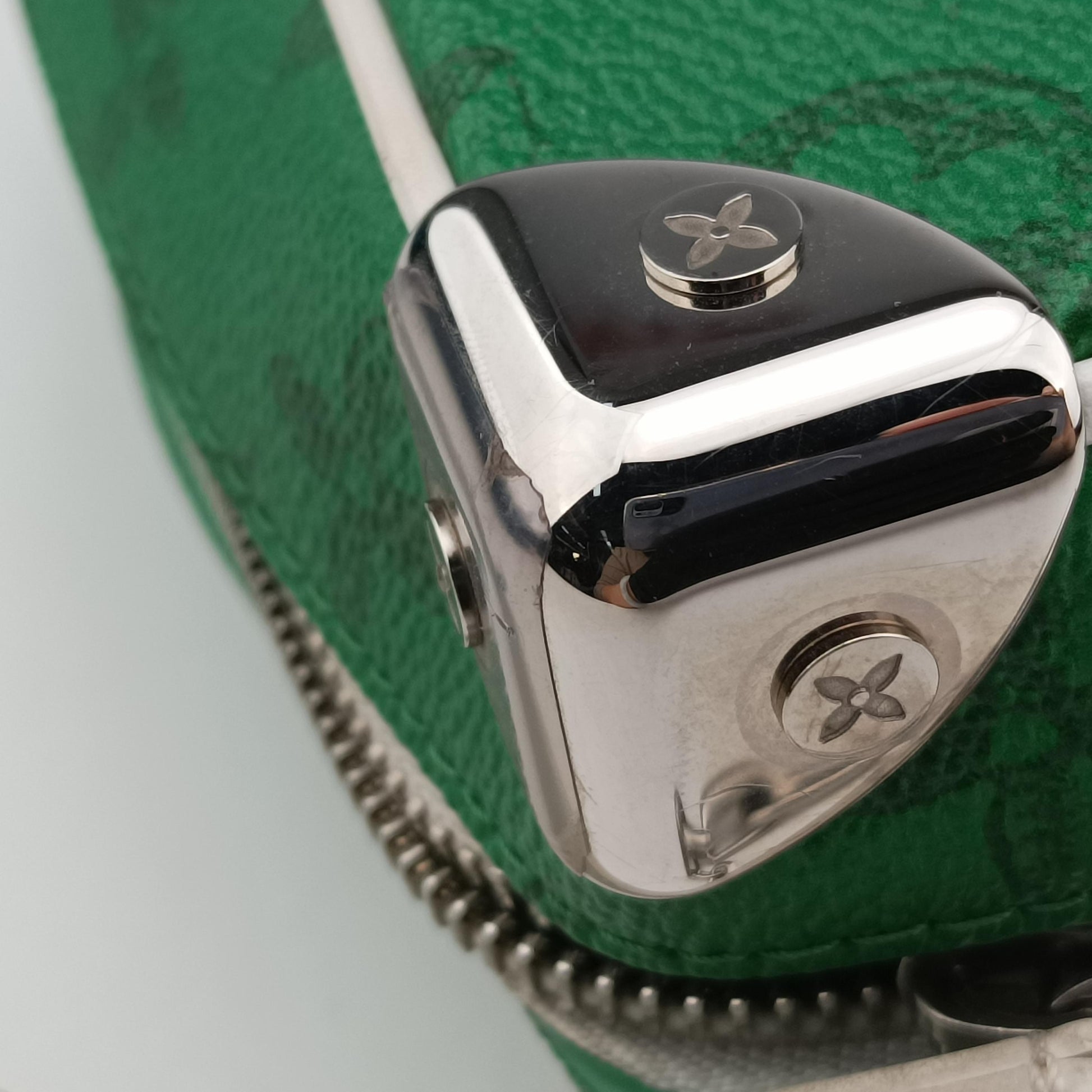 Mini Soft Trunk Green×White Monogram canvas M80816 IC Chipニ ソフトトランク グリーン×ホワイト モノグラムキャンバス M80816 ICチップ