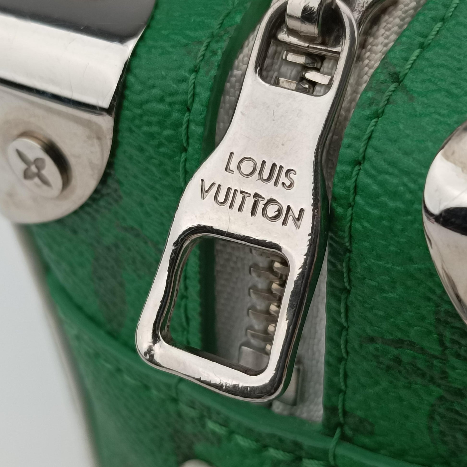 Mini Soft Trunk Green×White Monogram canvas M80816 IC Chipニ ソフトトランク グリーン×ホワイト モノグラムキャンバス M80816 ICチップ