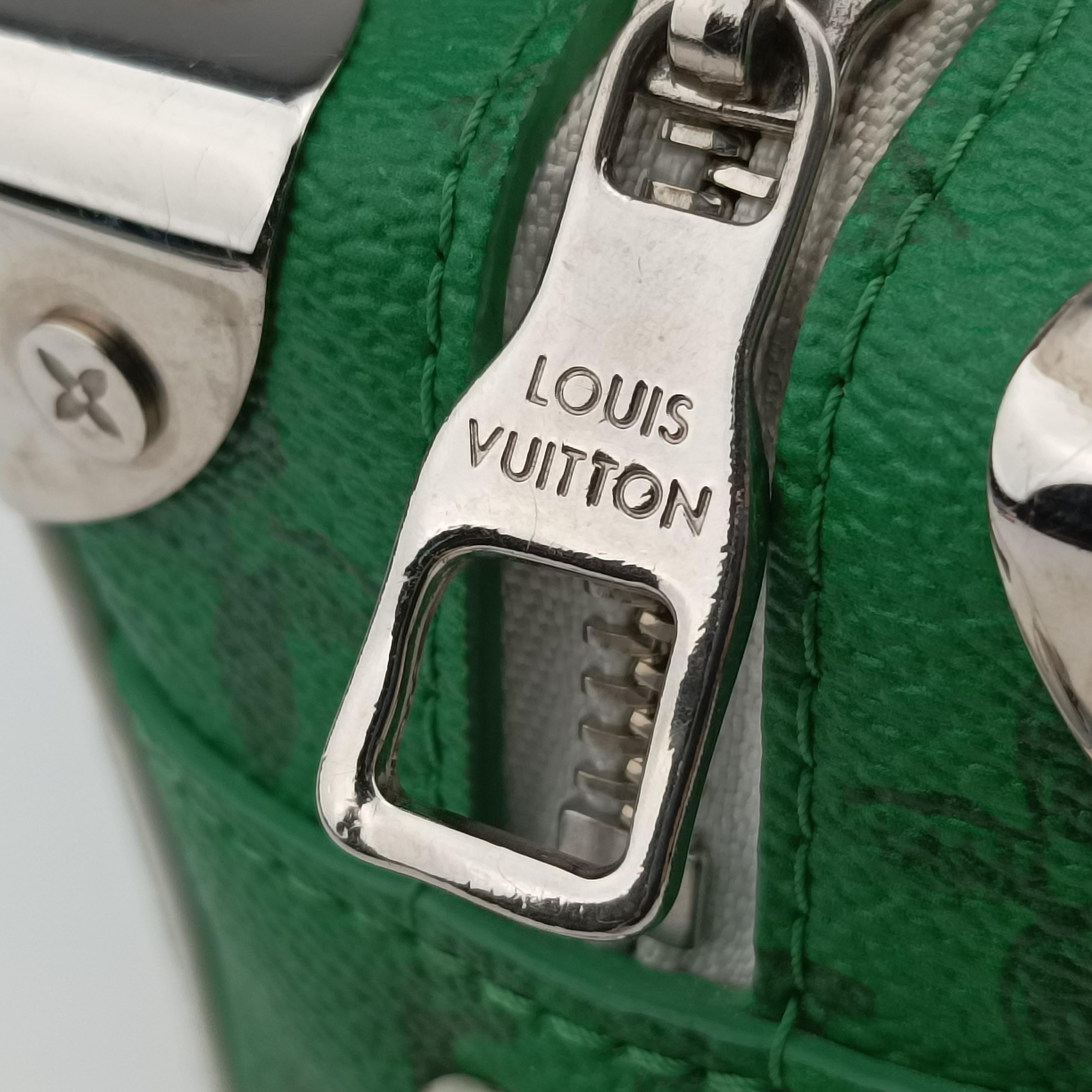 Mini Soft Trunk Green×White Monogram canvas M80816 IC Chipニ ソフトトランク グリーン×ホワイト モノグラムキャンバス M80816 ICチップ