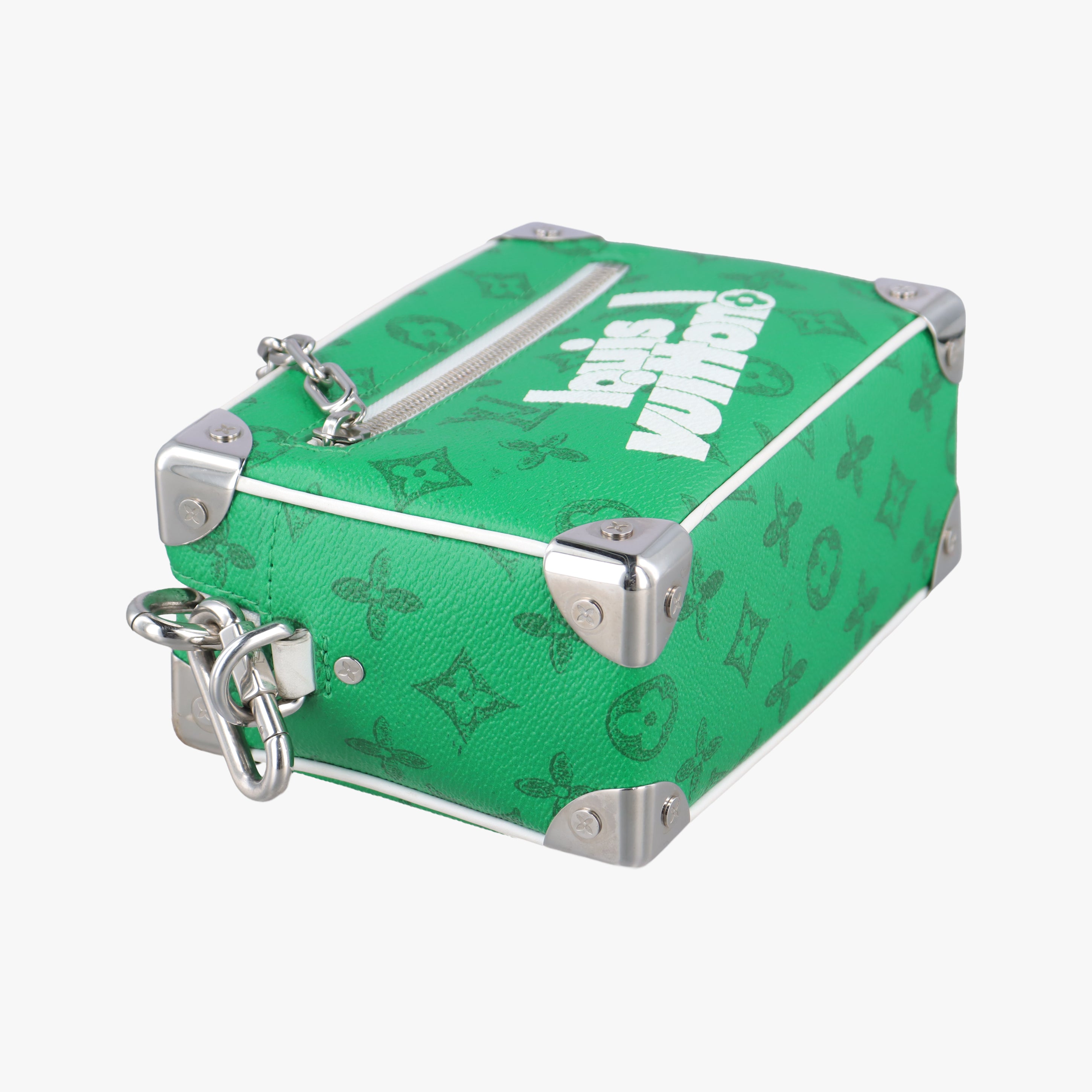 Mini Soft Trunk Green×White Monogram canvas M80816 IC Chipニ ソフトトランク グリーン×ホワイト モノグラムキャンバス M80816 ICチップ