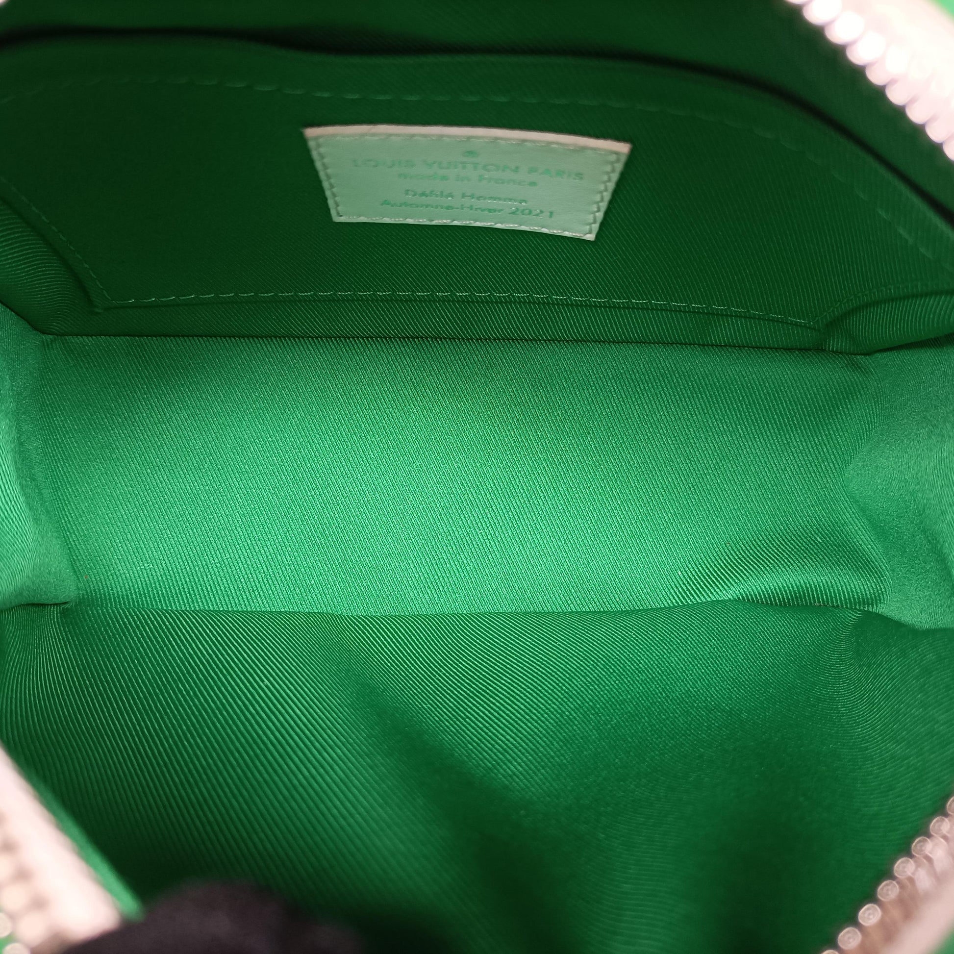 Mini Soft Trunk Green×White Monogram canvas M80816 IC Chipニ ソフトトランク グリーン×ホワイト モノグラムキャンバス M80816 ICチップ