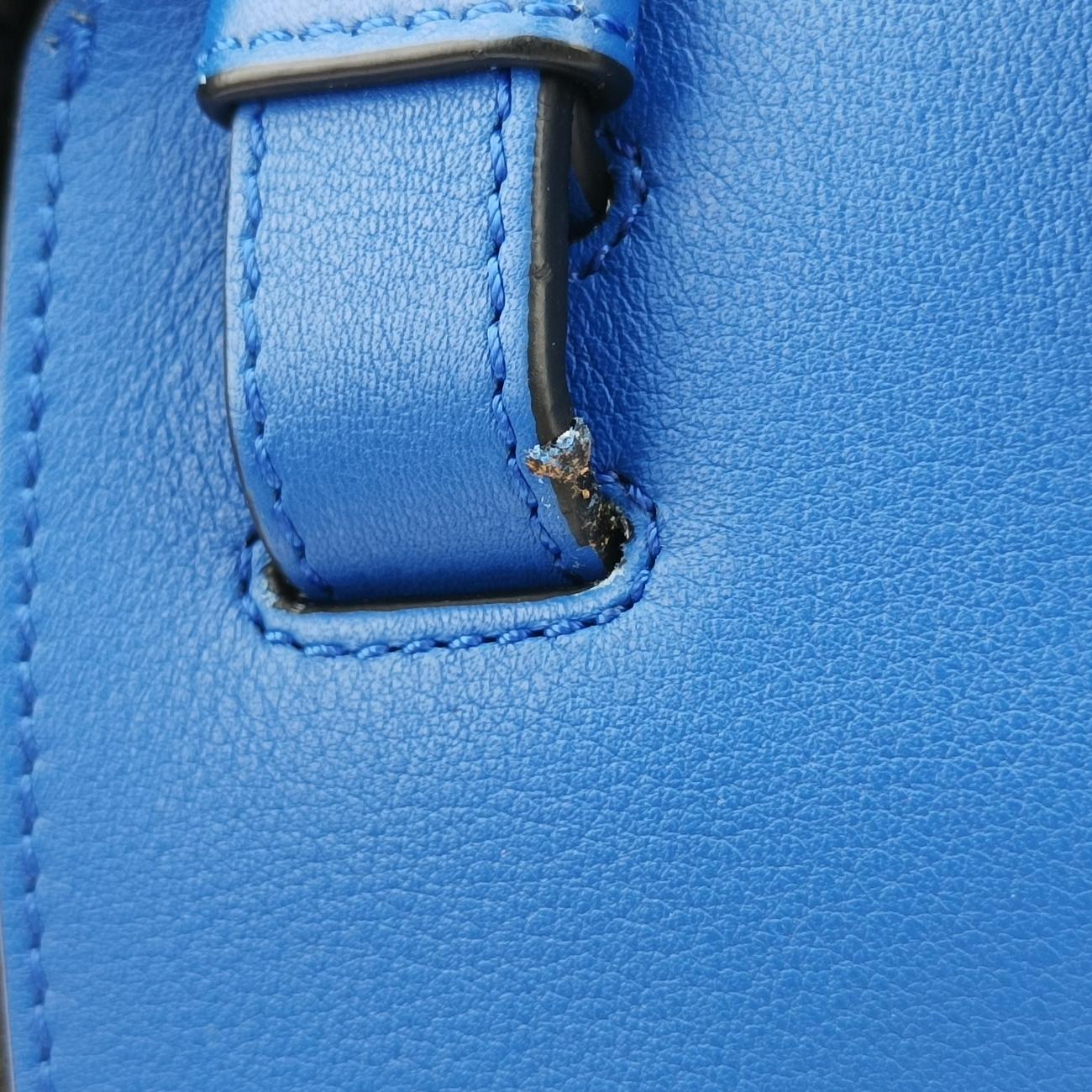 Hammock Black×blue Leather 06 17 02ハンモック ブラック×ブルー レザー 06 17 02