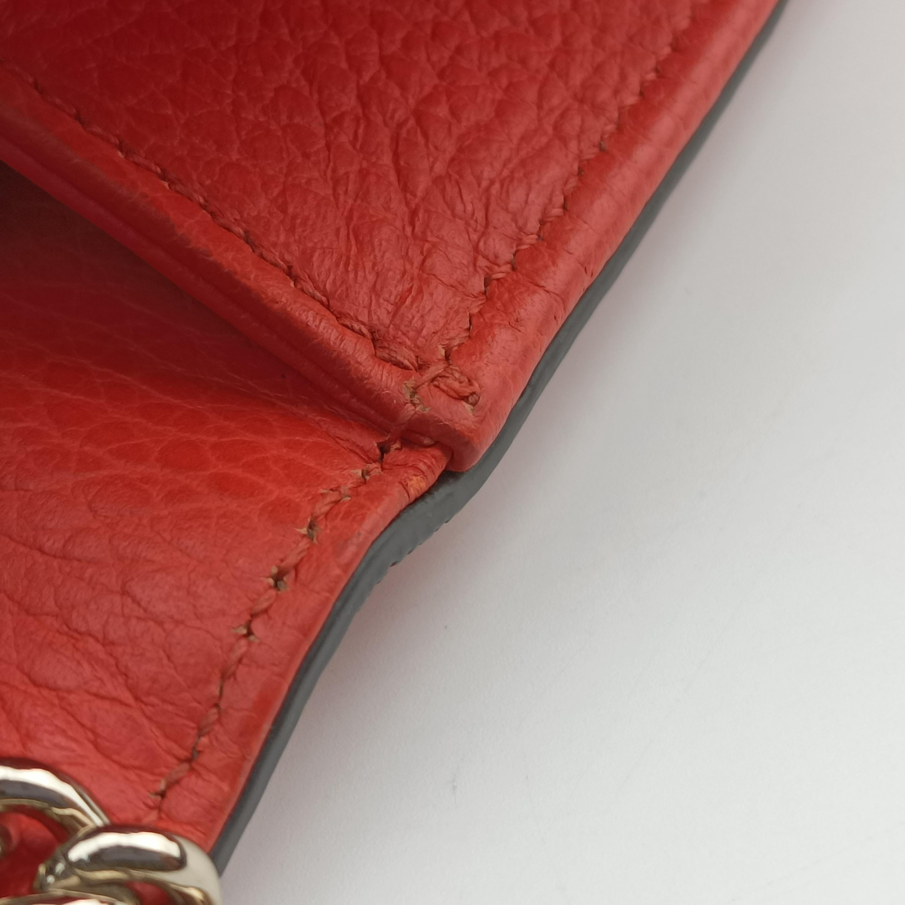 Interlocking G Orange Leather 510304 H026541687インターロッキングG オレンジ レザー 510304 H026541687