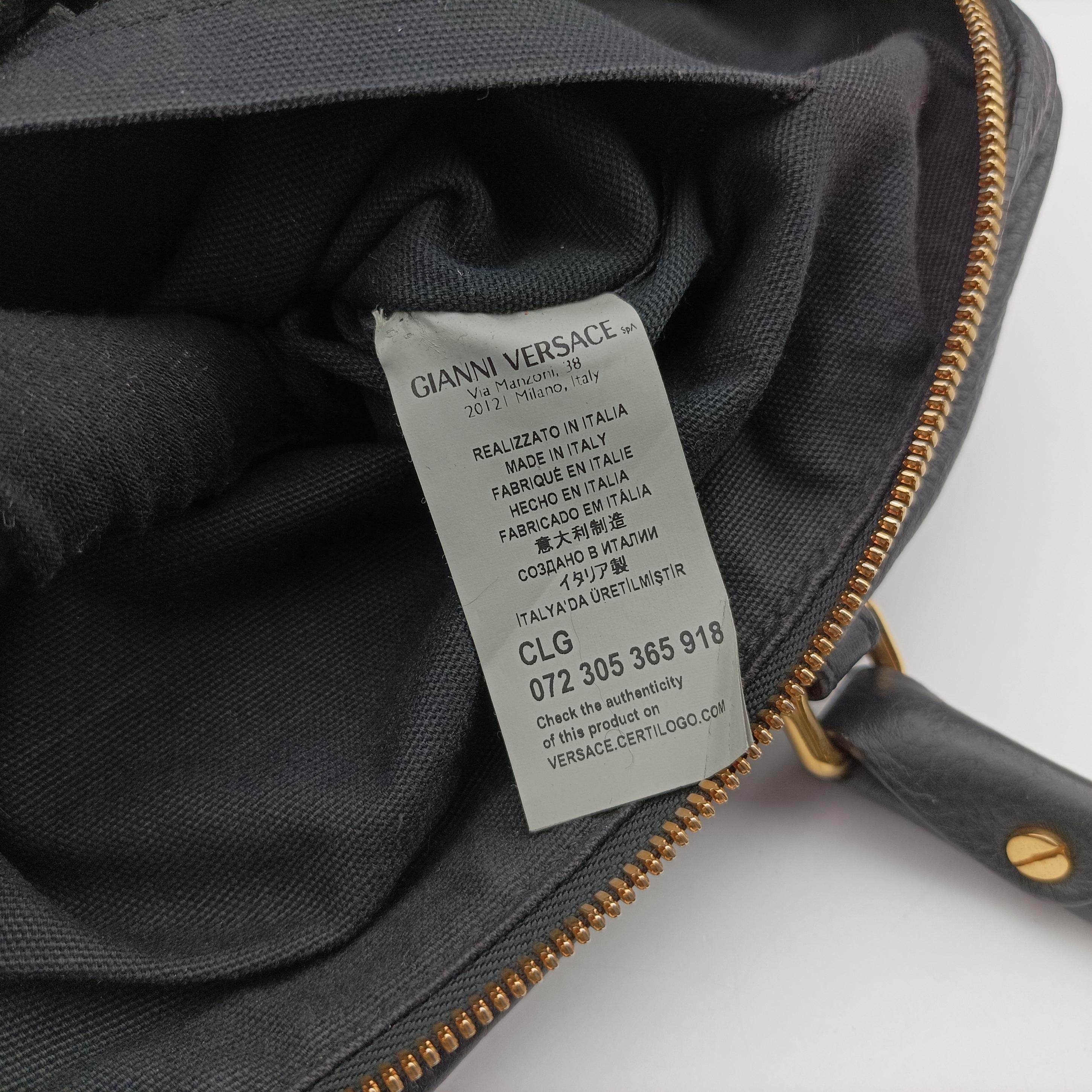 La Medusa Palazzo bowling Black Leather CLG072305365918ラ メドゥーサ パラッツォ ボウリング ブラック レザー CLG072305365918