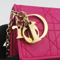 Lady Dior cannage Pink lambskin 02-LU-0143レディディオール カナージュ ピンク ラムスキン 02-LU-0143