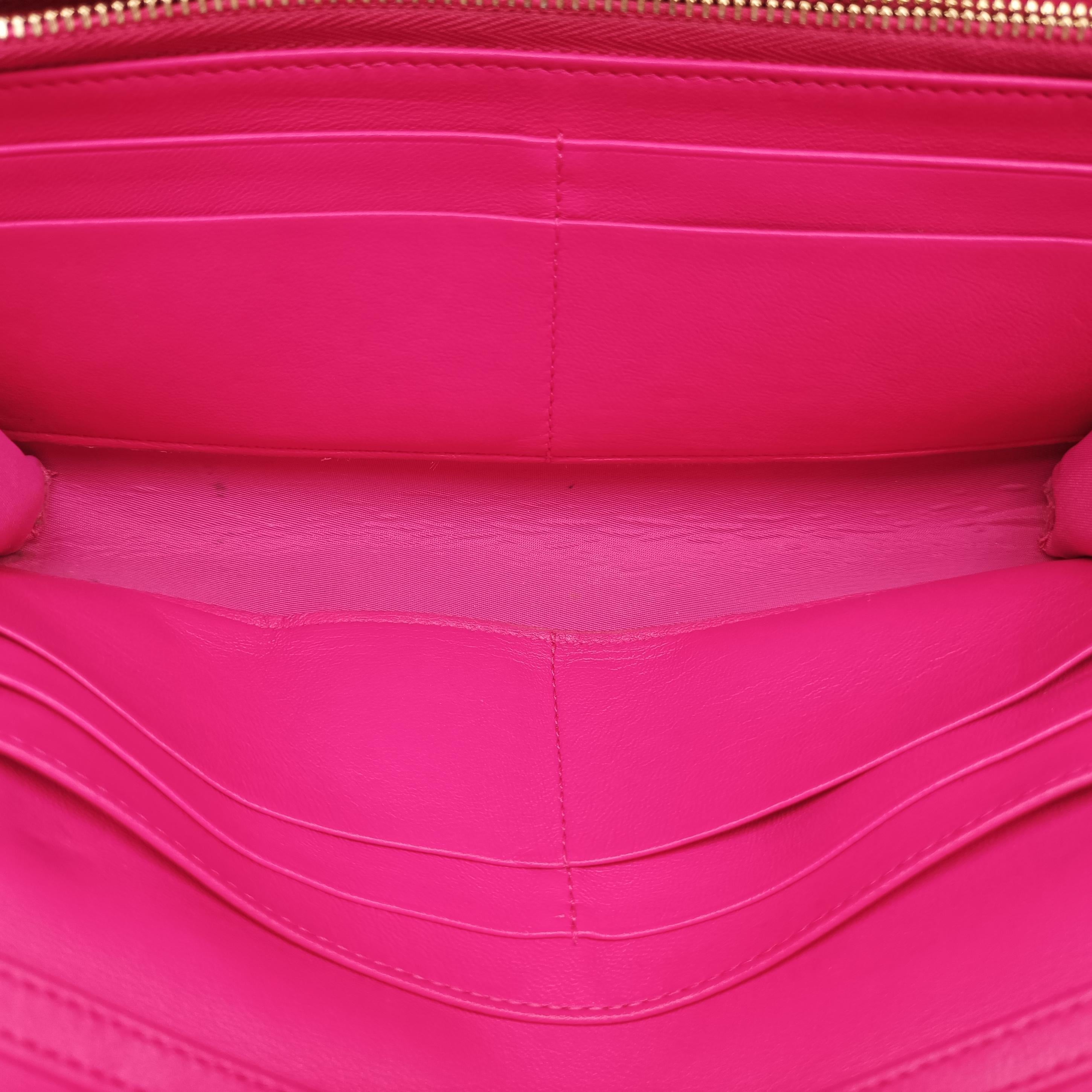 Lady Dior cannage Pink lambskin 02-LU-0143レディディオール カナージュ ピンク ラムスキン 02-LU-0143