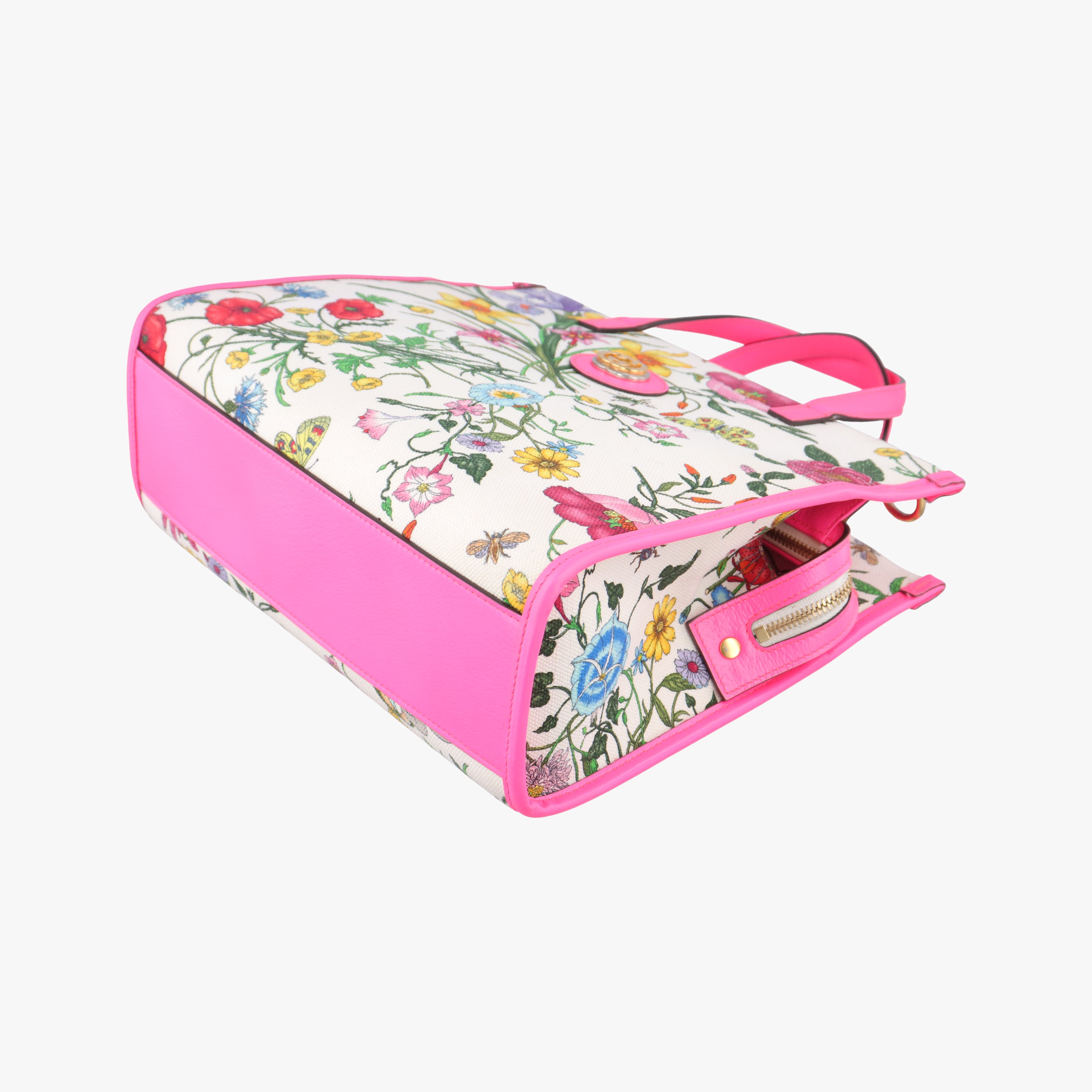 Flora Multicolour Canvas 550141 H027617445フローラプリント マルチカラー キャンバス 550141 H027617445