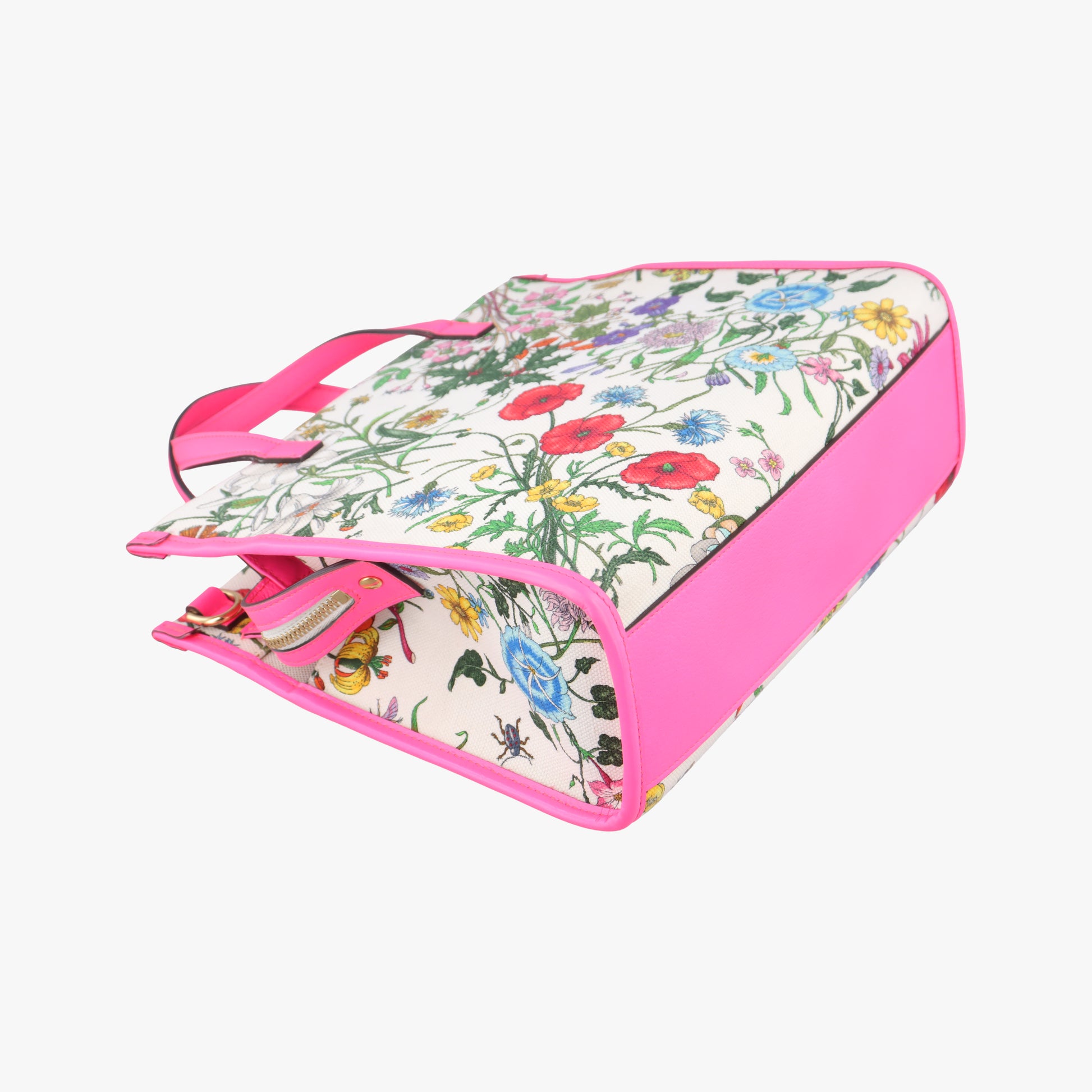 Flora Multicolour Canvas 550141 H027617445フローラプリント マルチカラー キャンバス 550141 H027617445