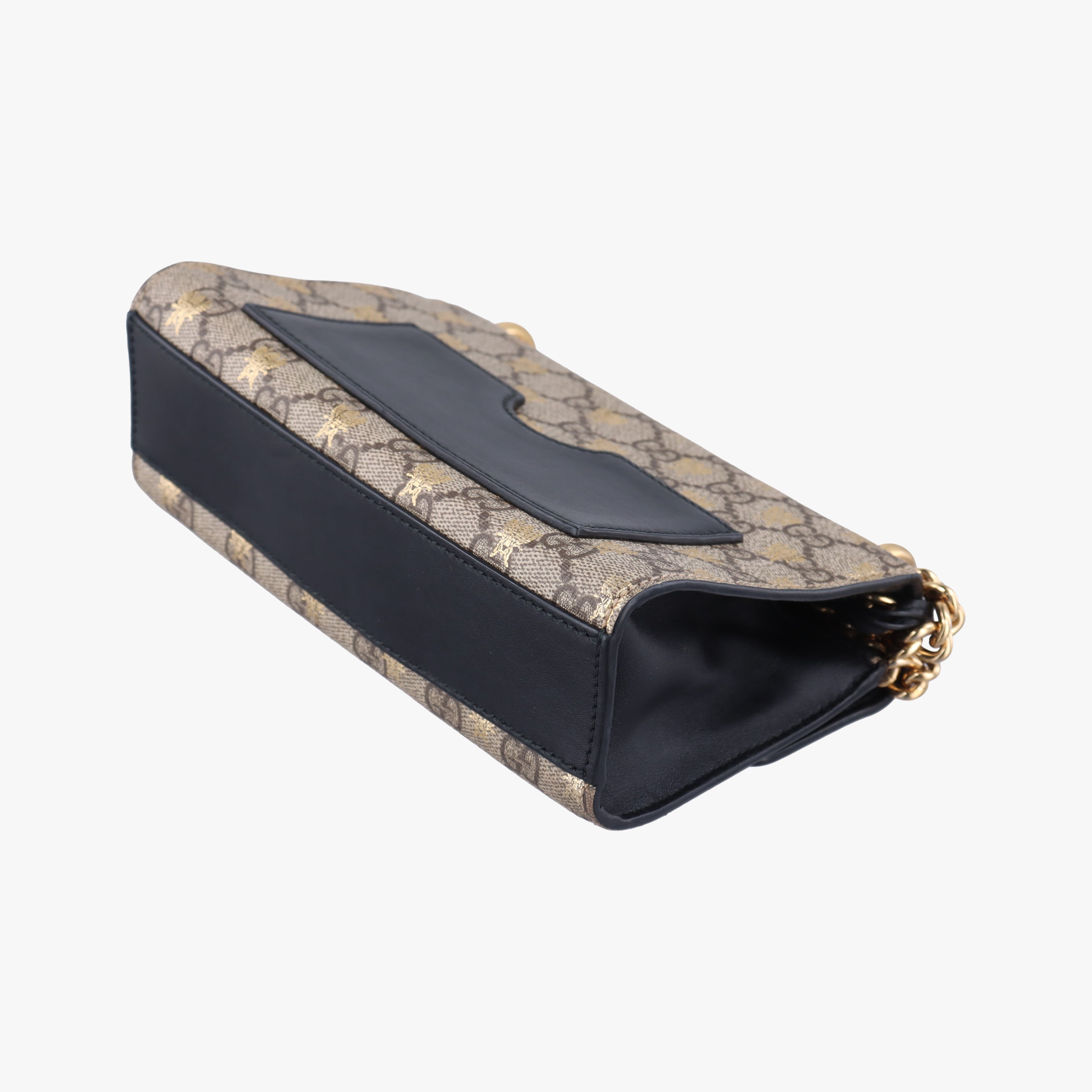 Padlock beige×Multicolour PVC coated canvas 409487 G026494280パドロック ベージュ×マルチカラー PVCコーティングキャンバス 409487 G026494280