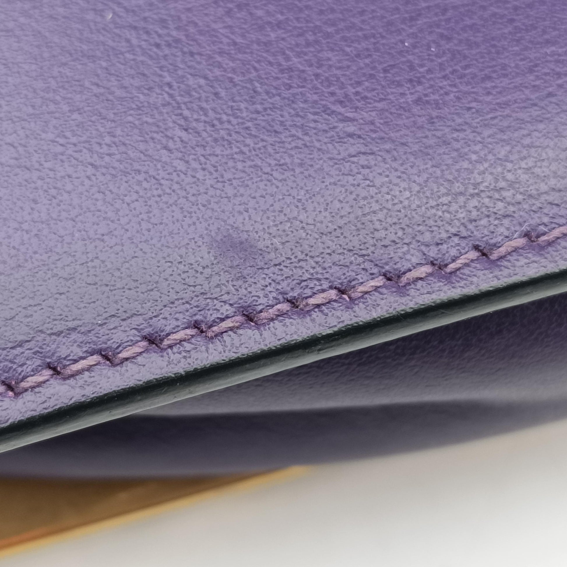 Cahier Purple×Black Leather×SAFFIANO 1BD045 25カイエ パープル×ブラック レザー×サフィアーノ 1BD045 25