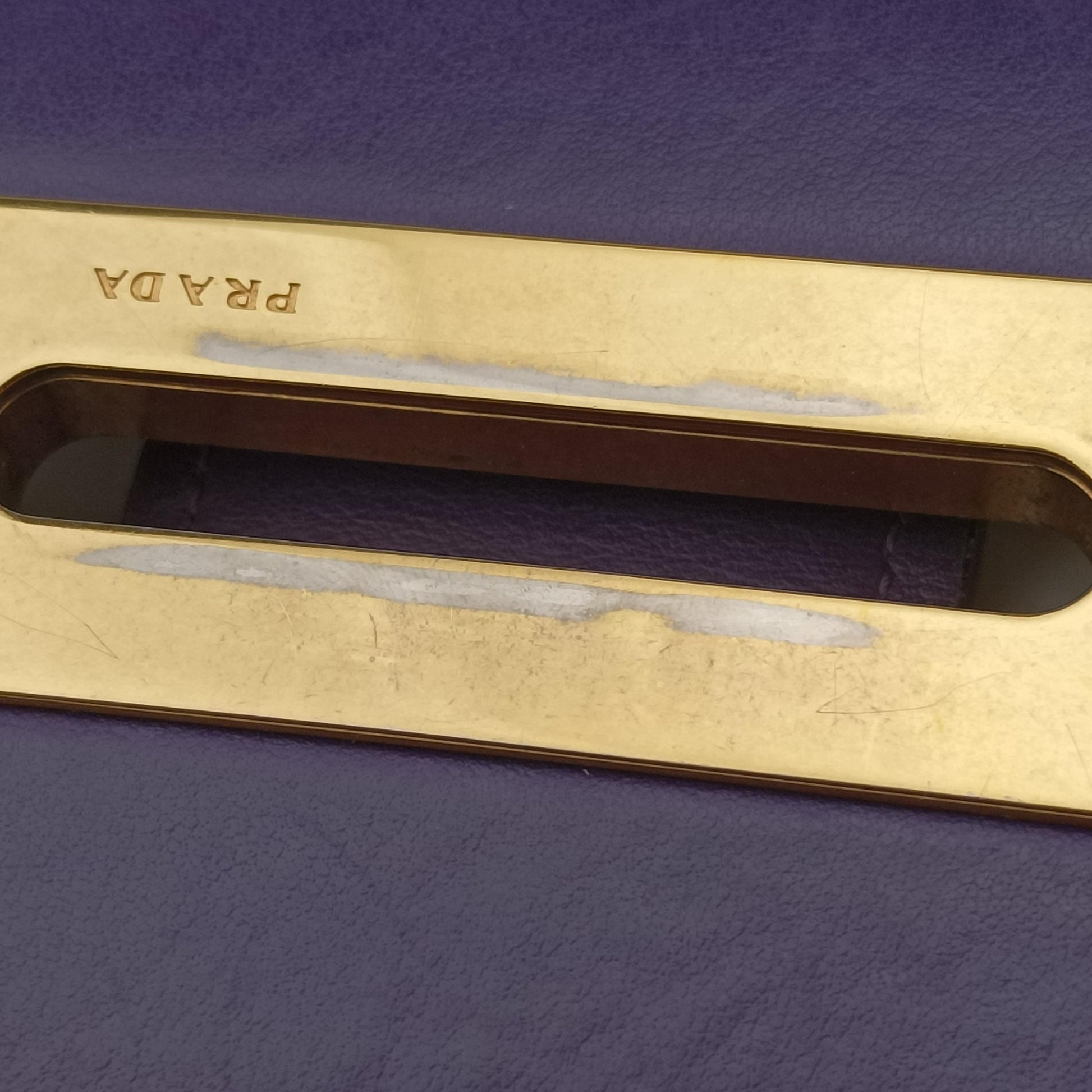 Cahier Purple×Black Leather×SAFFIANO 1BD045 25カイエ パープル×ブラック レザー×サフィアーノ 1BD045 25