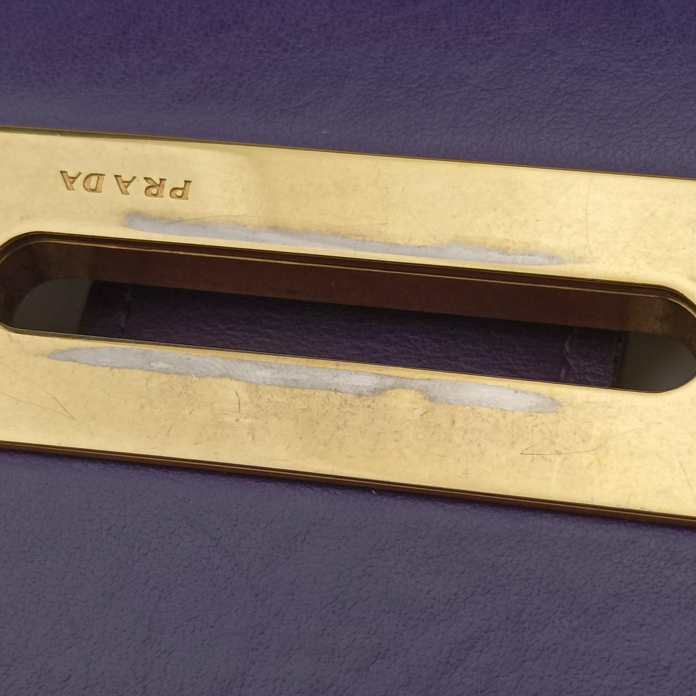 Cahier Purple×Black Leather×SAFFIANO 1BD045 25カイエ パープル×ブラック レザー×サフィアーノ 1BD045 25