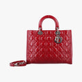 Lady Dior Red patent 16-BO-0191 Bレディディオール レッド パテント 16-BO-0191 B