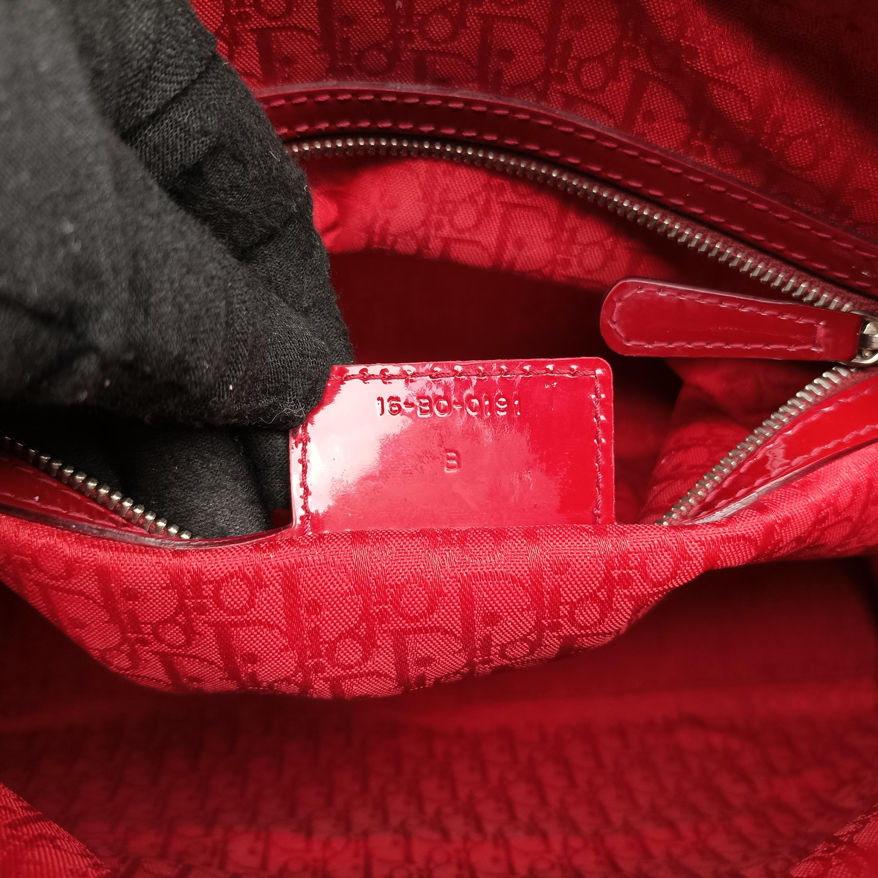 Lady Dior Red patent 16-BO-0191 Bレディディオール レッド パテント 16-BO-0191 B