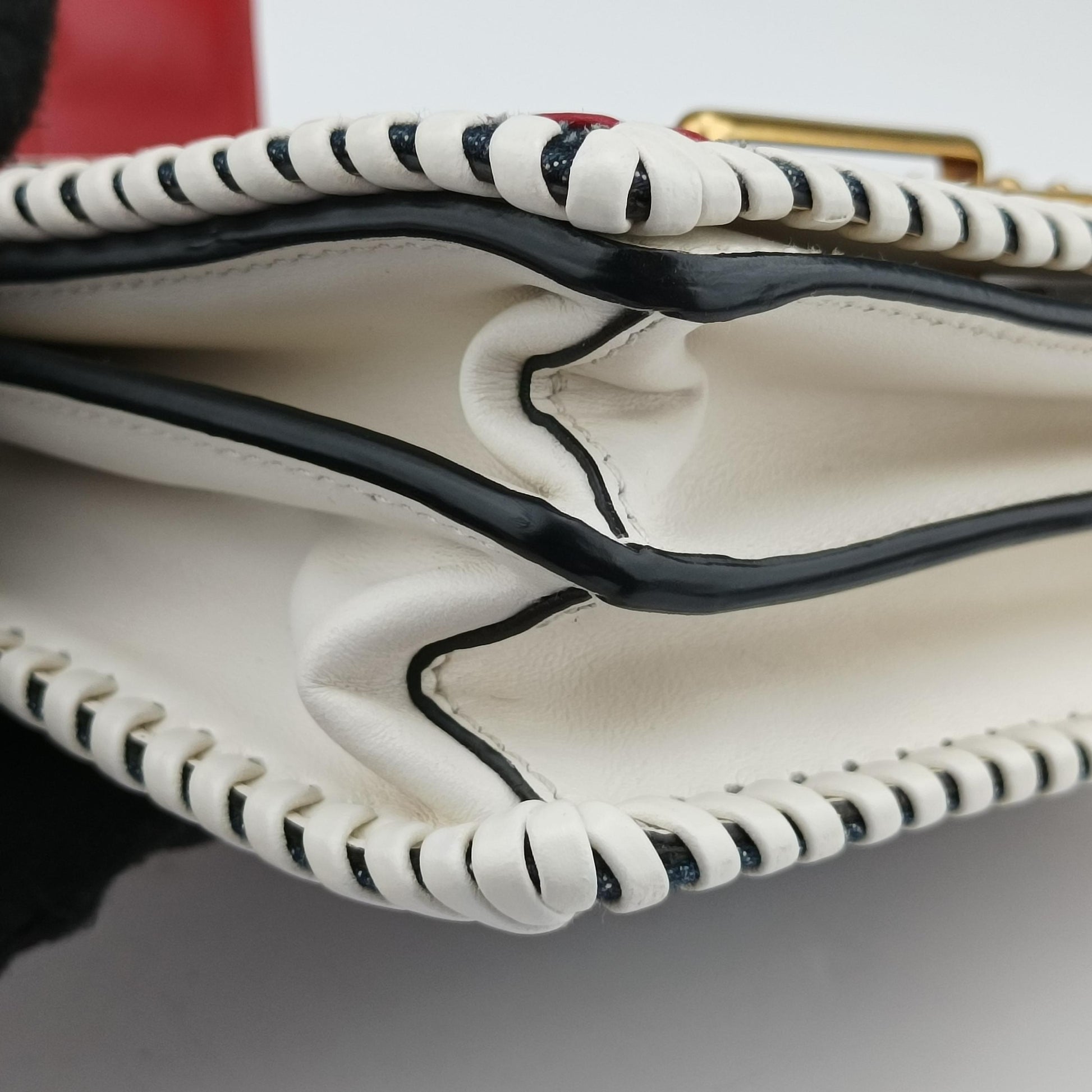 Cahier  tassen Leder Multicolour Leather×Denim 1BD045 25カイエ タッセン レダー マルチカラー レザー×デニム 1BD045 25