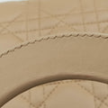 Lady Dior Beige lambskin 08-MA-0112レディディオール ベージュ ラムスキン 08-MA-0112