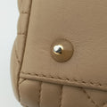 Lady Dior Beige lambskin 08-MA-0112レディディオール ベージュ ラムスキン 08-MA-0112
