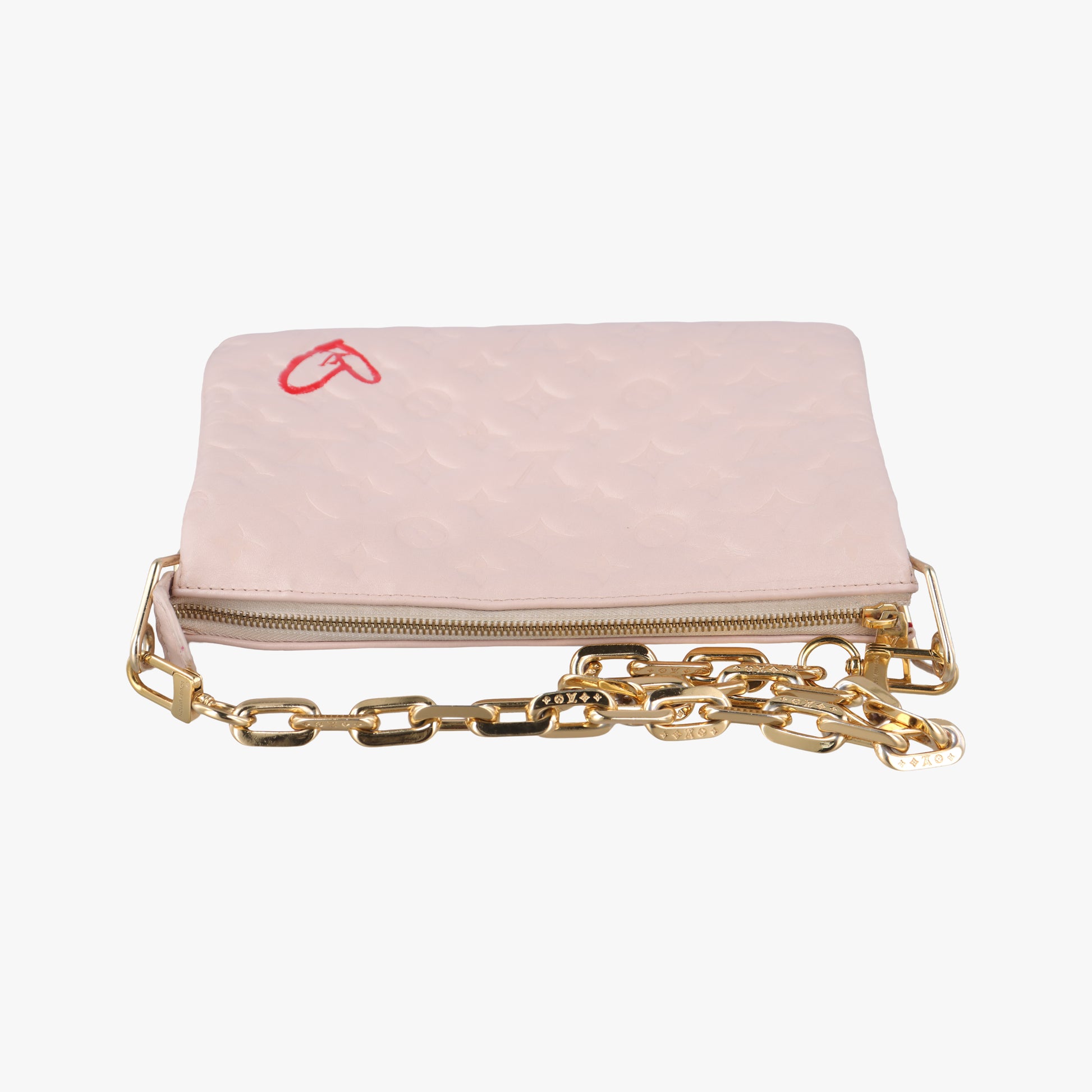 Coussin PM Pink leather M58739 IC Chipクッサン PM ピンク レザー M58739 ICチップ