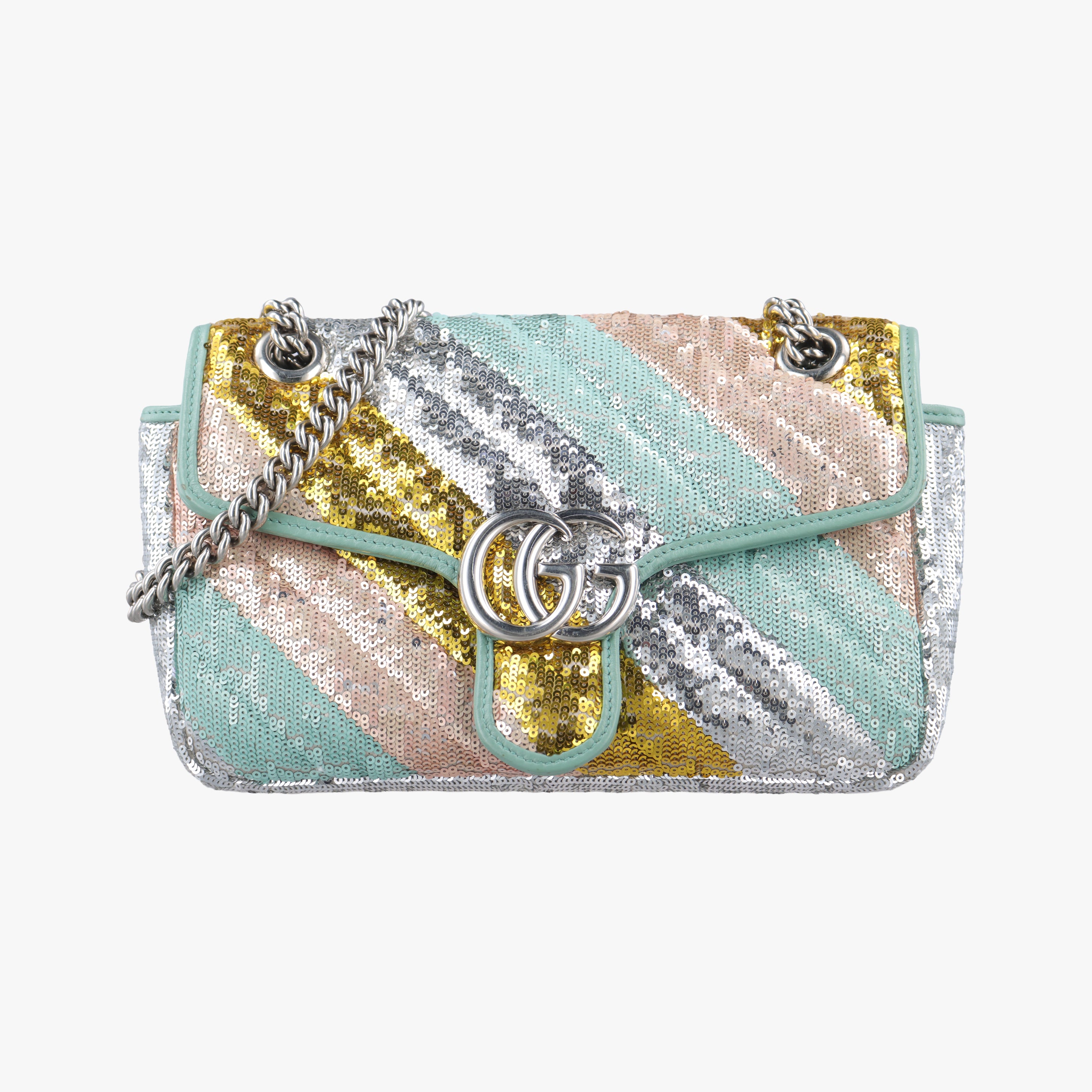 GG Marmont Multicolour Sequins 443497 D033916224GGマーモント マルチカラー スパンコール 443497 D033916224