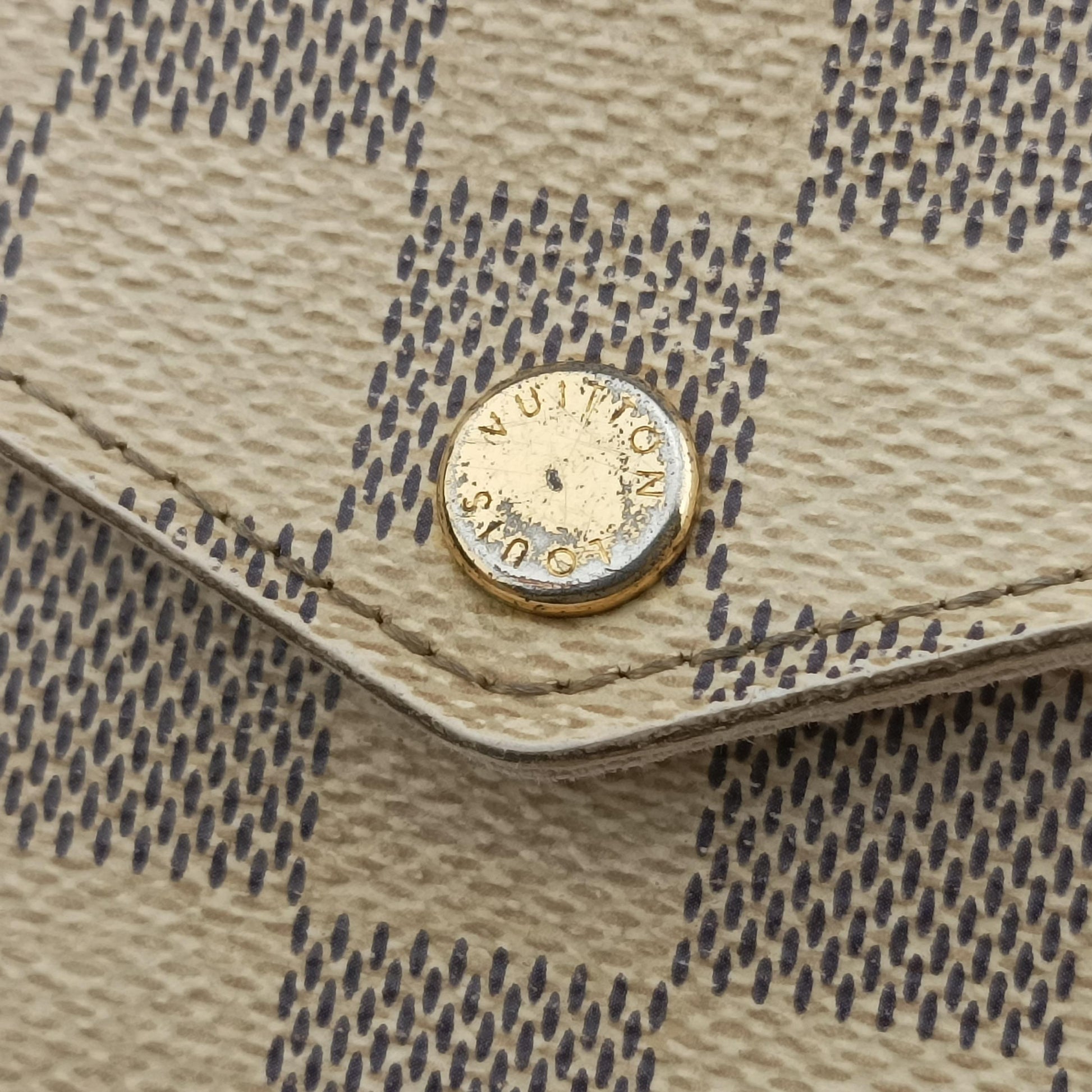 Pochette FéLICIE Azur Damier Canvas N63106 MI1117ポシェットフェリシー アズール ダミエキャンバス N63106 MI1117