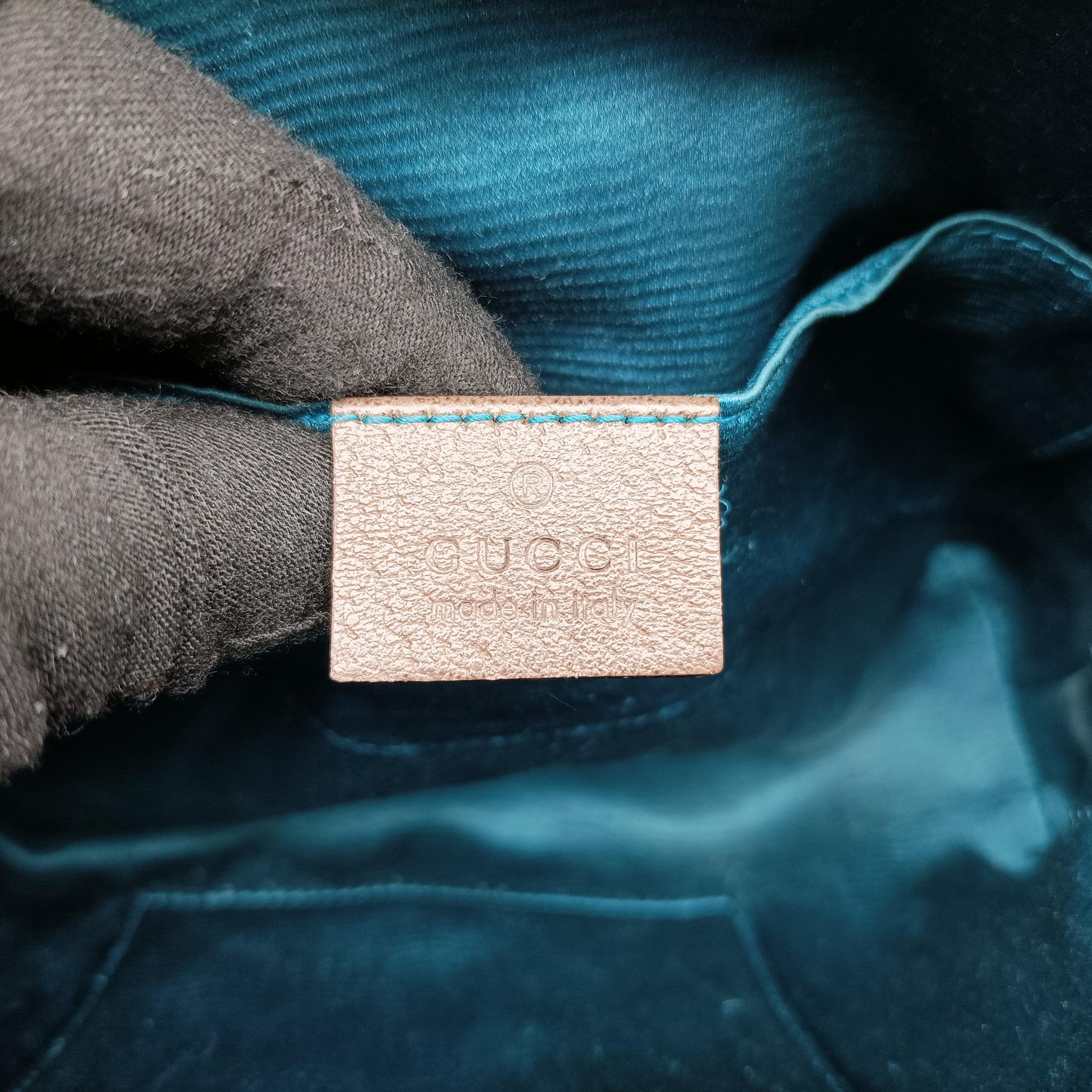 Ophidia Brown x Red x Green PVC coated canvas 499621 D024587661オフィディア ブラウン×レッド×グリーン PVCコーティングキャンバス 499621 D024587661