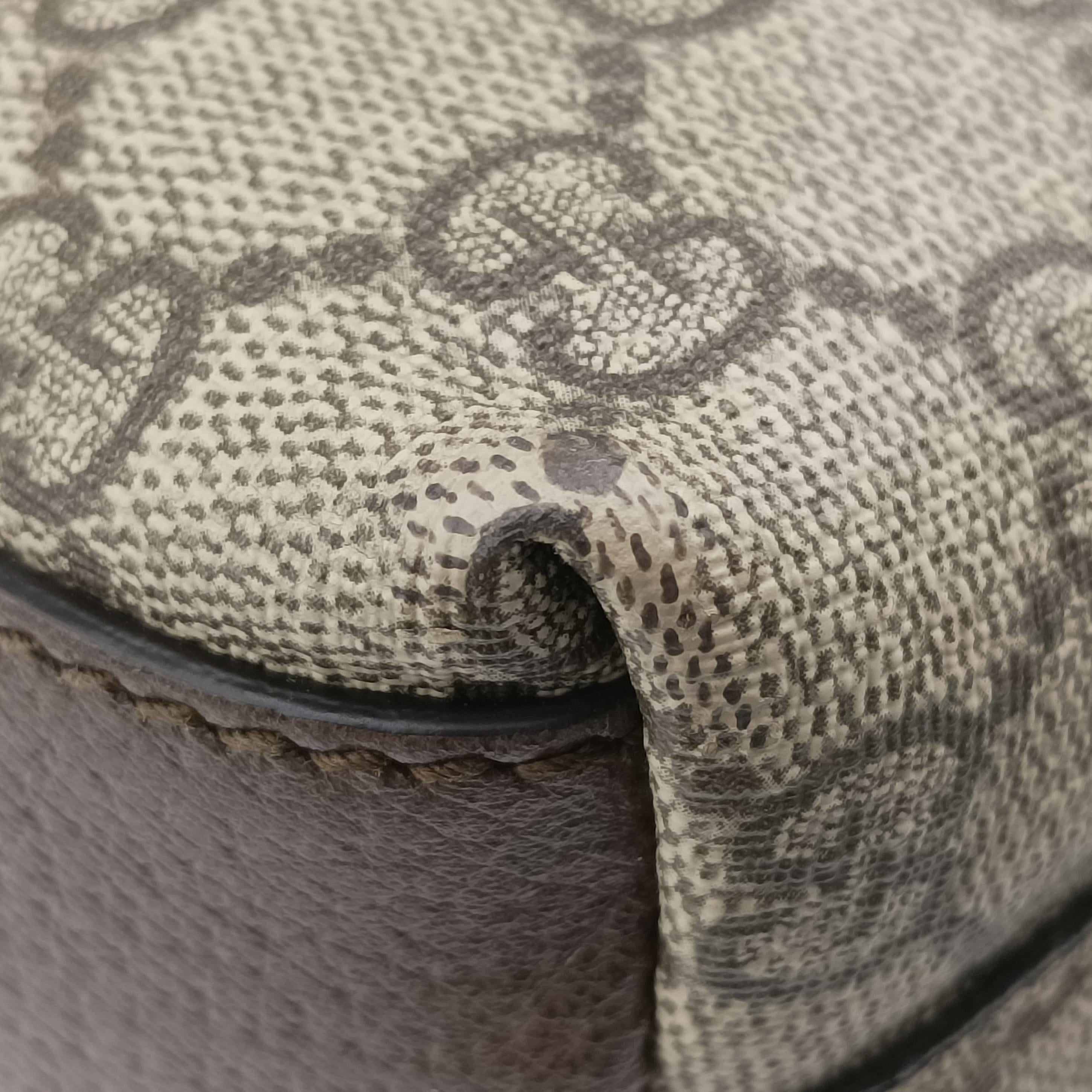 Ophidia Brown x Red x Green PVC coated canvas 499621 D024587661オフィディア ブラウン×レッド×グリーン PVCコーティングキャンバス 499621 D024587661