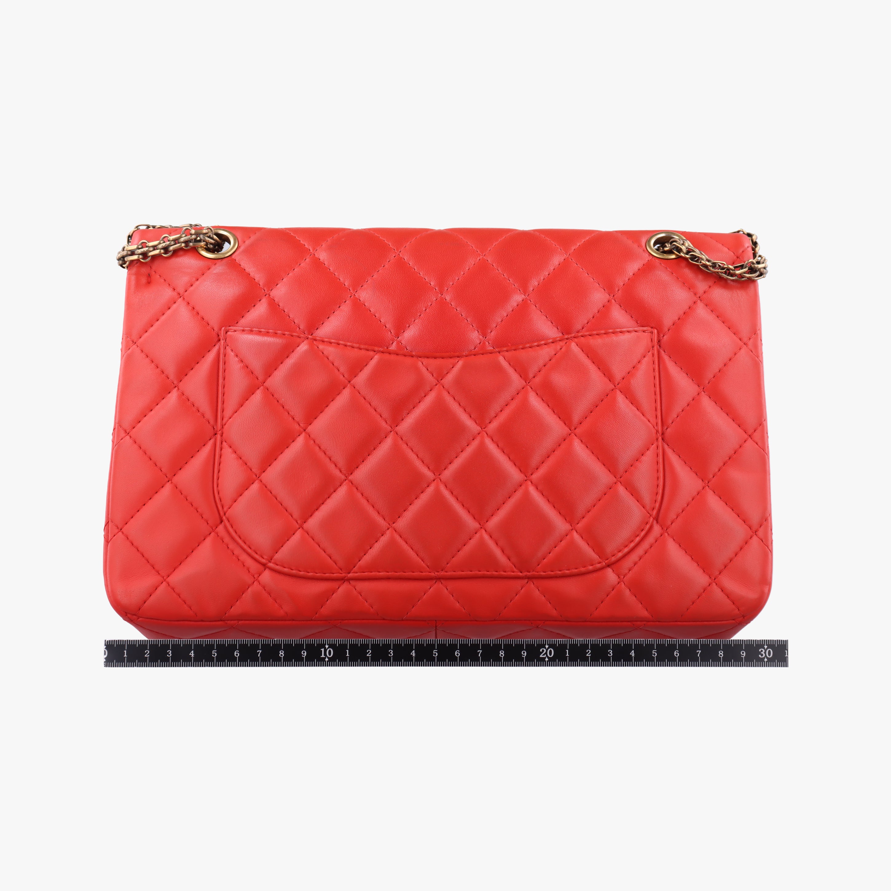 2.55 double flap Matelasse Red lambskin A37590 138491752.55 ダブルフラップマトラッセ レッド ラムスキン A37590 13849175