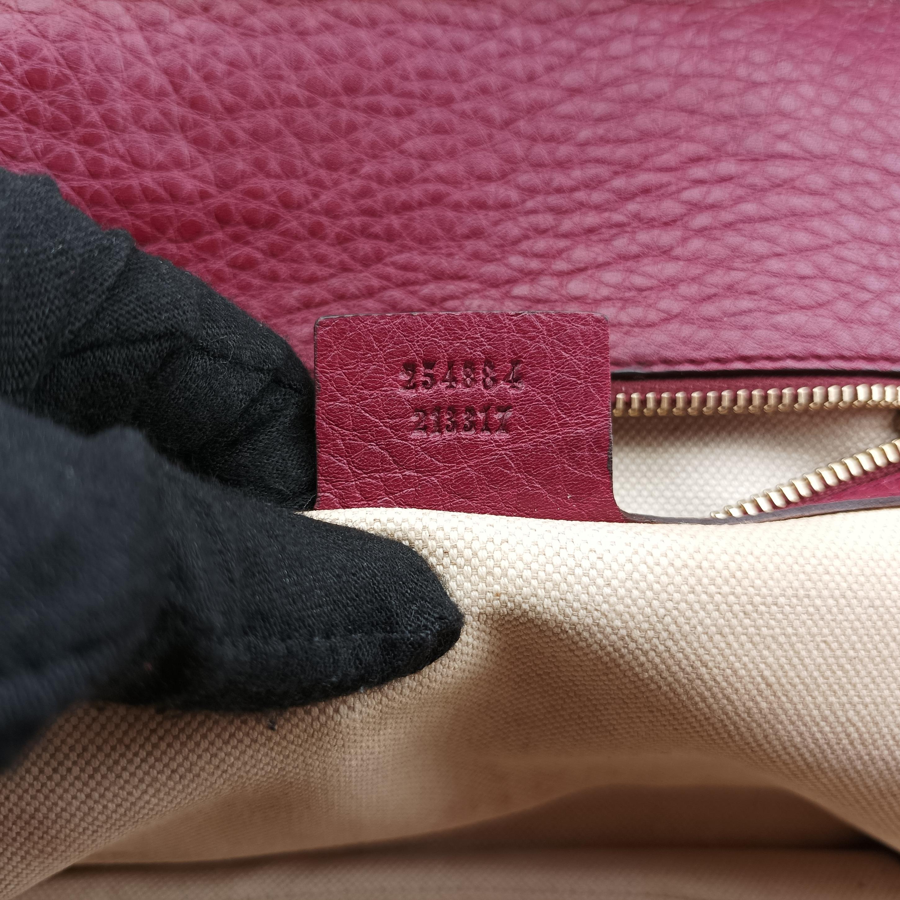 New Bamboo Burgundy Leather 254884 C010000967ニューバンブー ワインレッド レザー 254884 C010000967