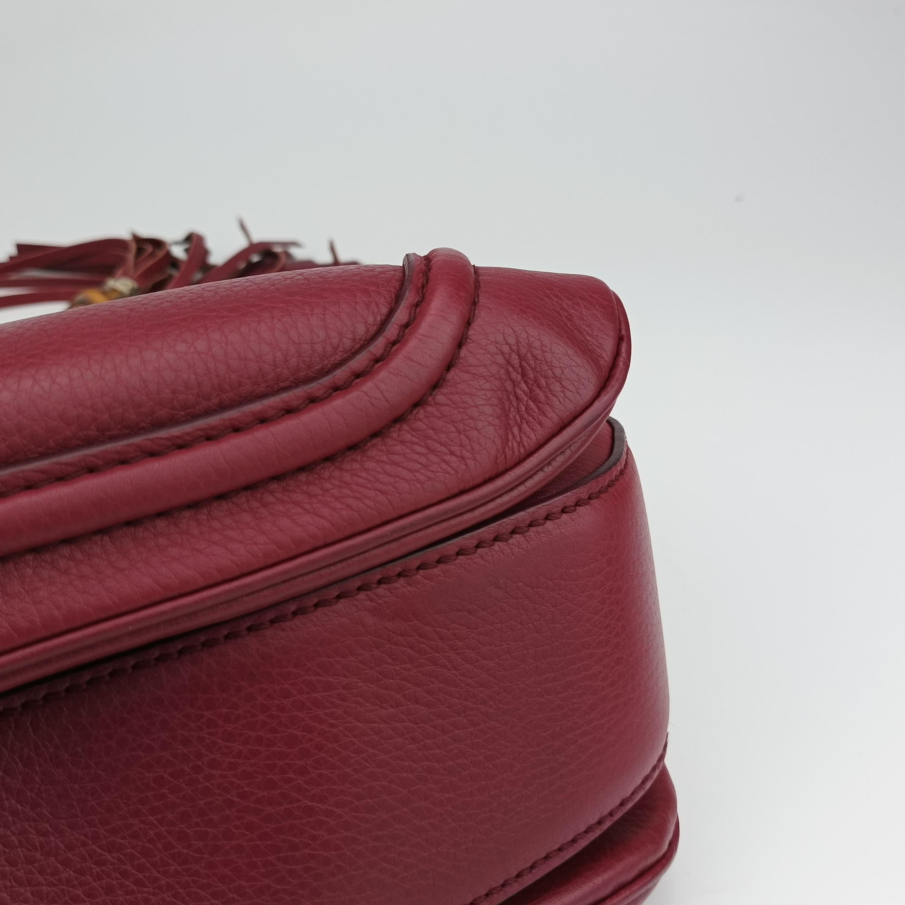 New Bamboo Burgundy Leather 254884 C010000967ニューバンブー ワインレッド レザー 254884 C010000967