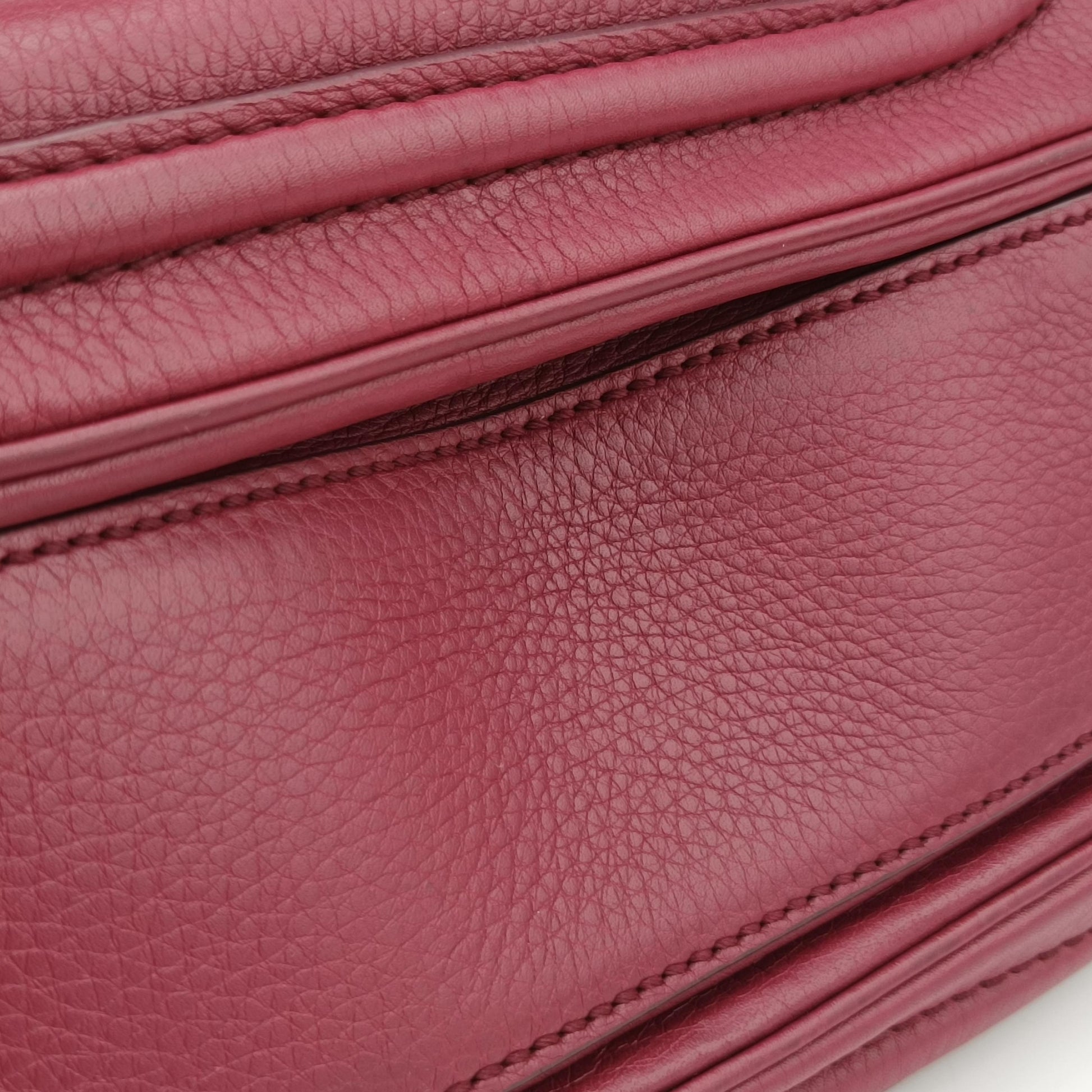 New Bamboo Burgundy Leather 254884 C010000967ニューバンブー ワインレッド レザー 254884 C010000967