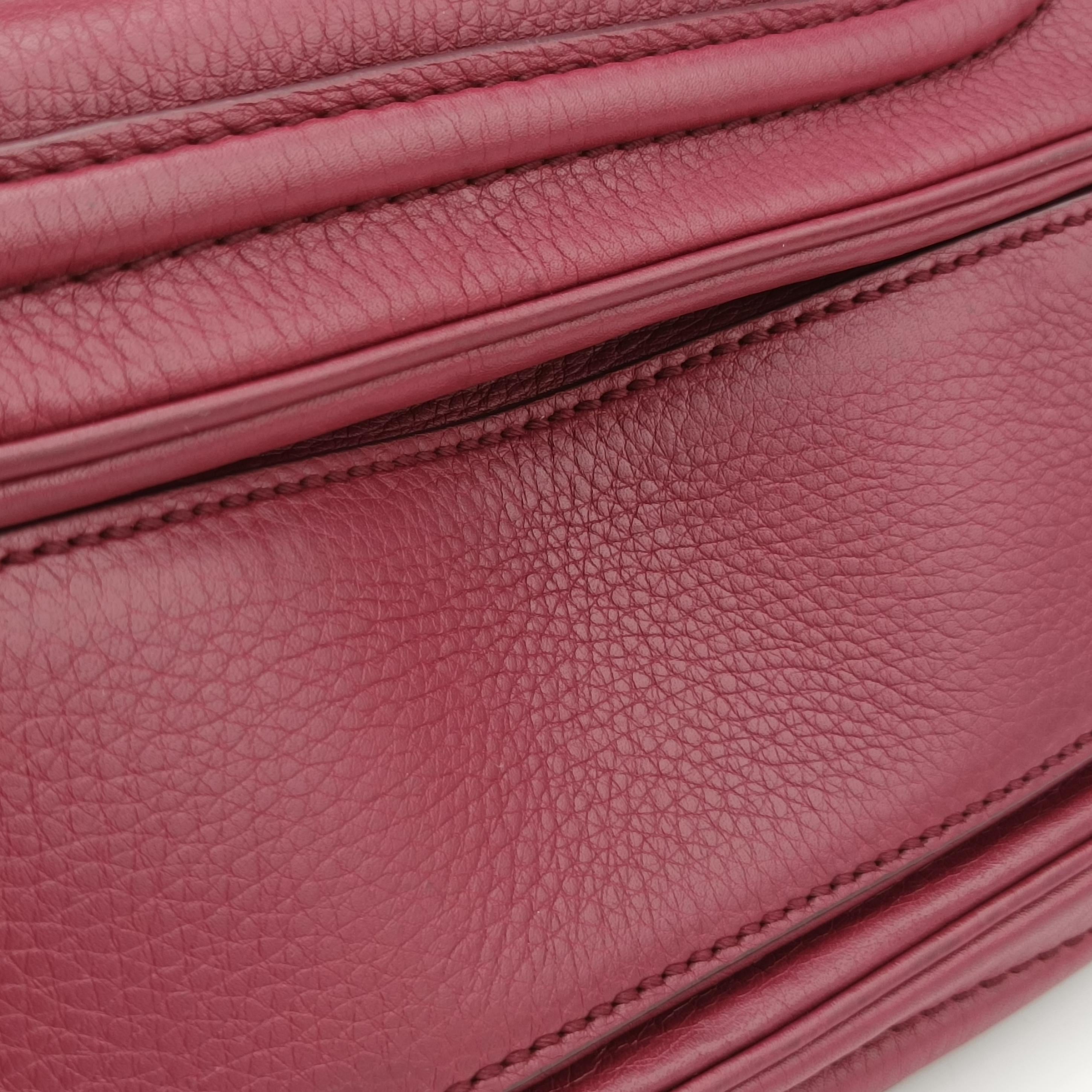 New Bamboo Burgundy Leather 254884 C010000967ニューバンブー ワインレッド レザー 254884 C010000967