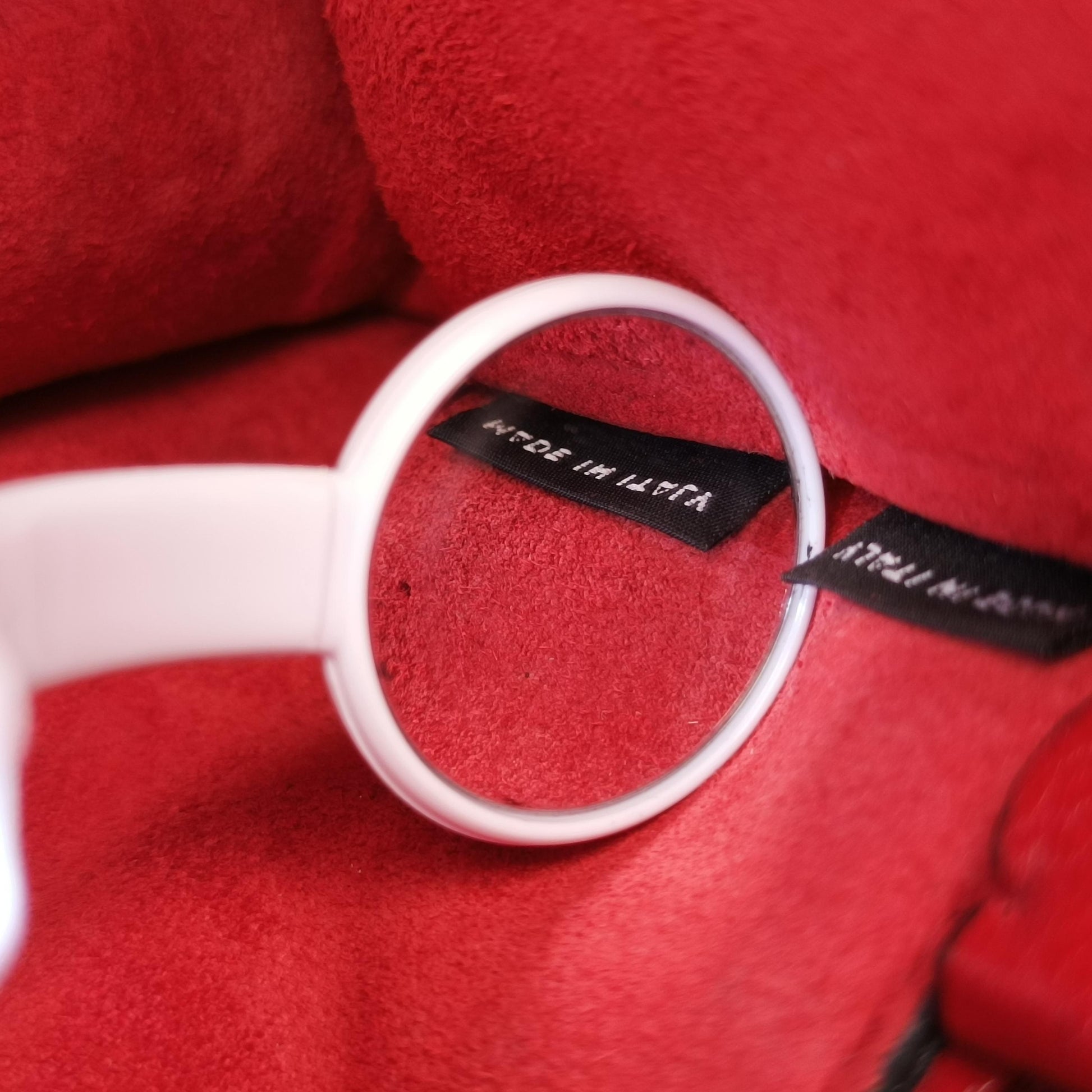 Miu Lady Red×multicolor Leather 37ミュウレディ レッド×マルチカラー レザー 37