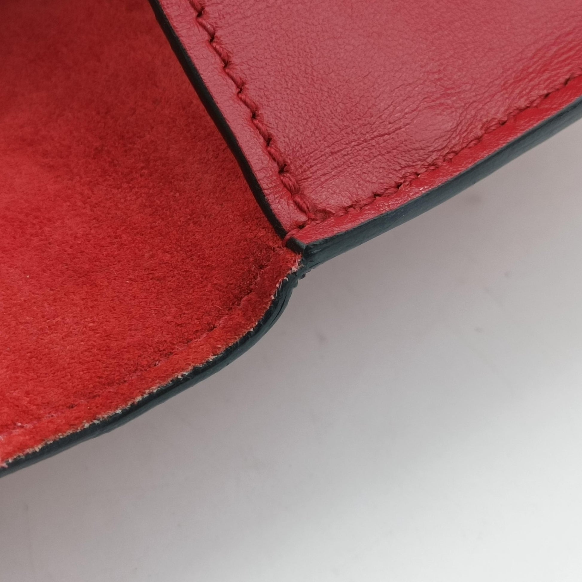 Miu Lady Red×multicolor Leather 37ミュウレディ レッド×マルチカラー レザー 37