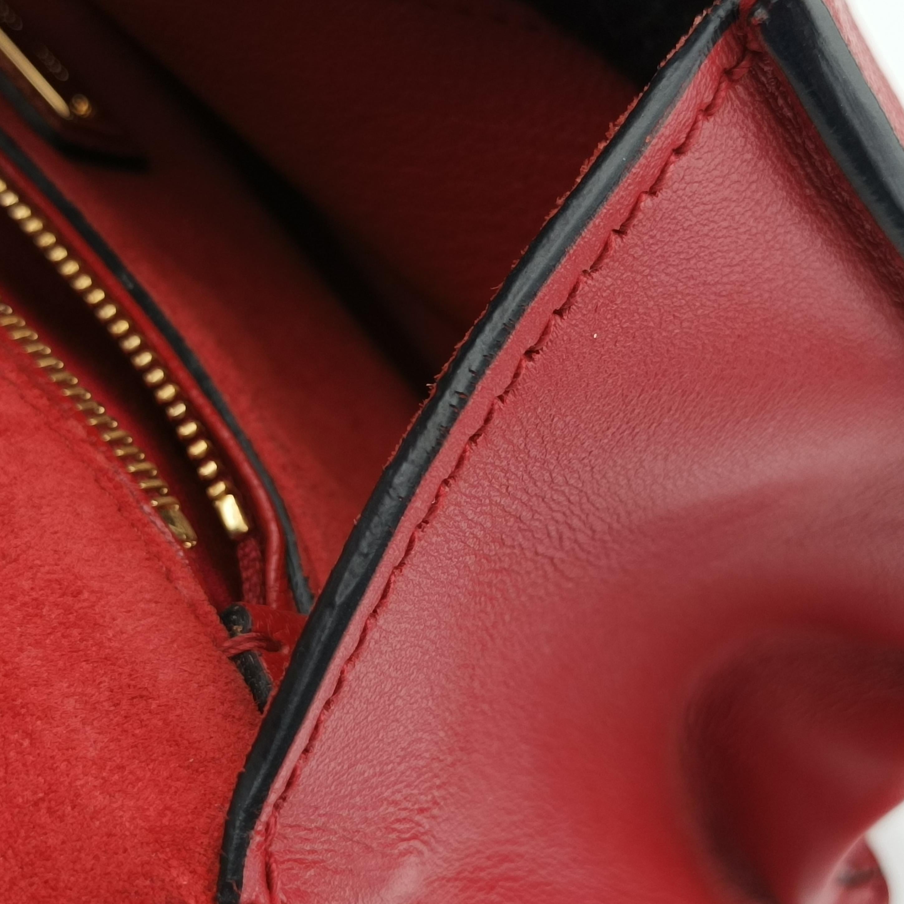 Miu Lady Red×multicolor Leather 37ミュウレディ レッド×マルチカラー レザー 37