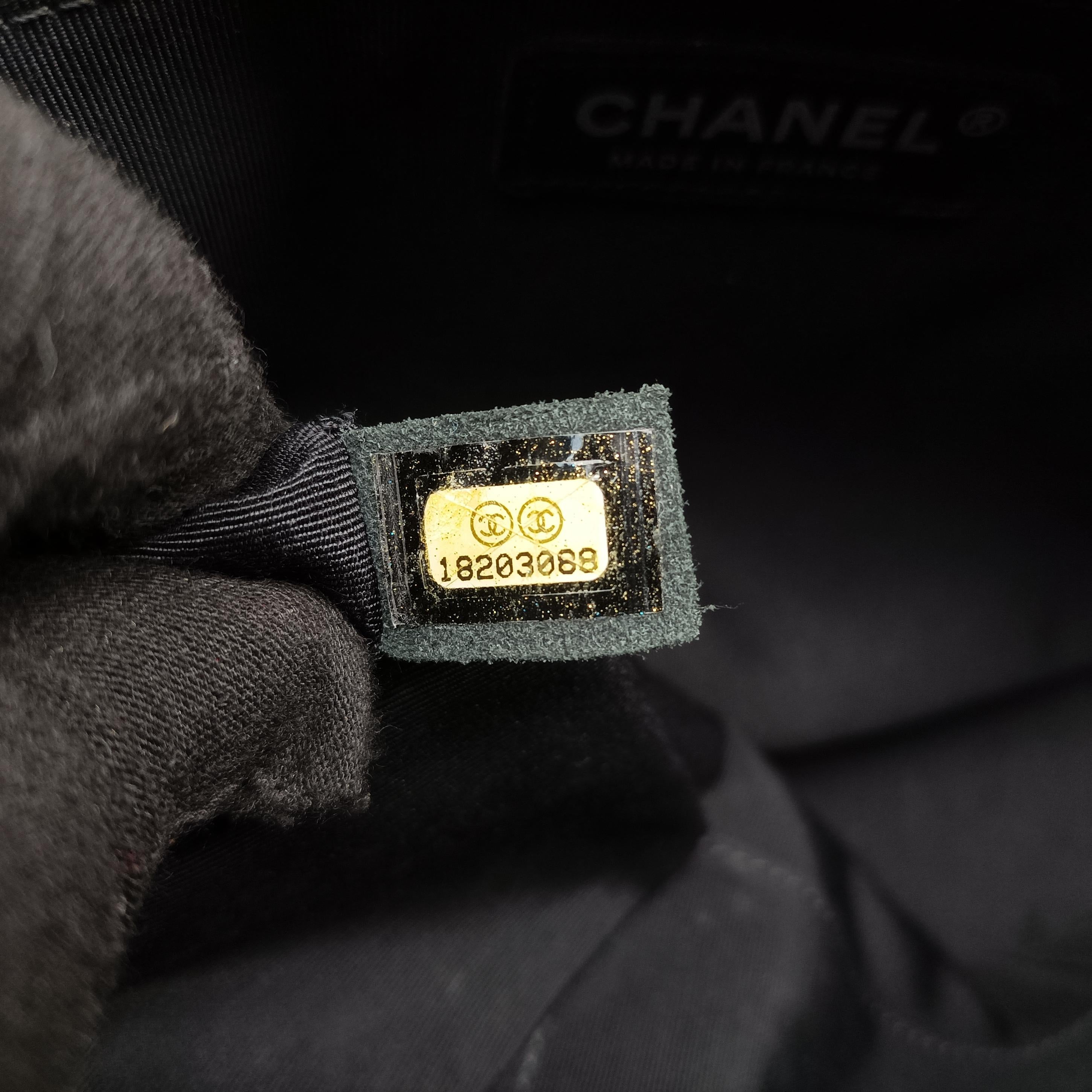 BOY CHANEL Black lambskin A66298 18203088ボーイシャネル ブラック ラムスキン A66298 18203088