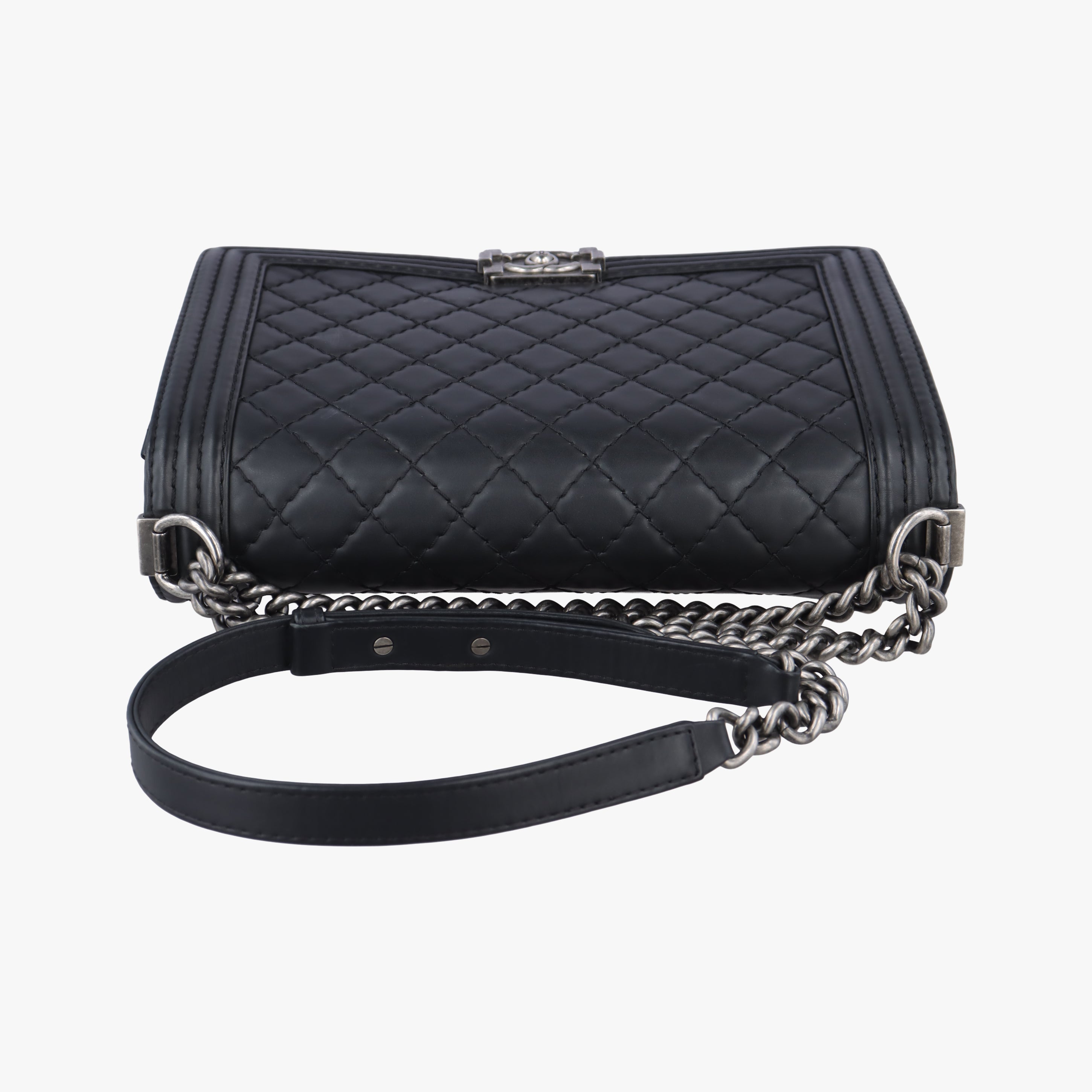 BOY CHANEL Black lambskin A66298 18203088ボーイシャネル ブラック ラムスキン A66298 18203088