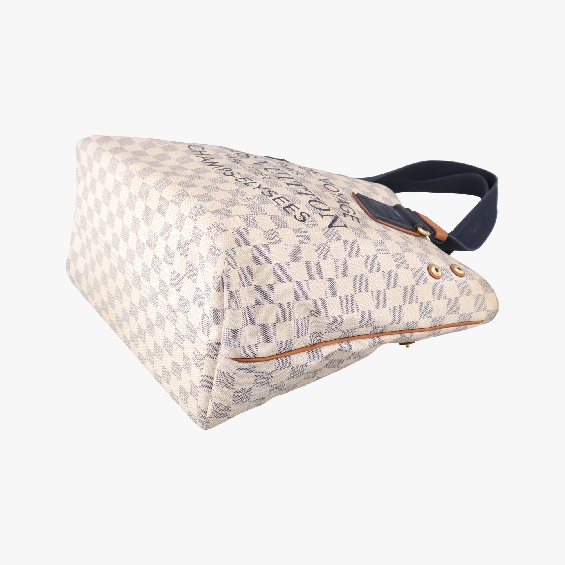 Plein Soleil Cabas PM AZUR Damier Canvas N41179 DU0162プランソレイユ カバPM アズール ダミエキャンバス N41179 DU0162