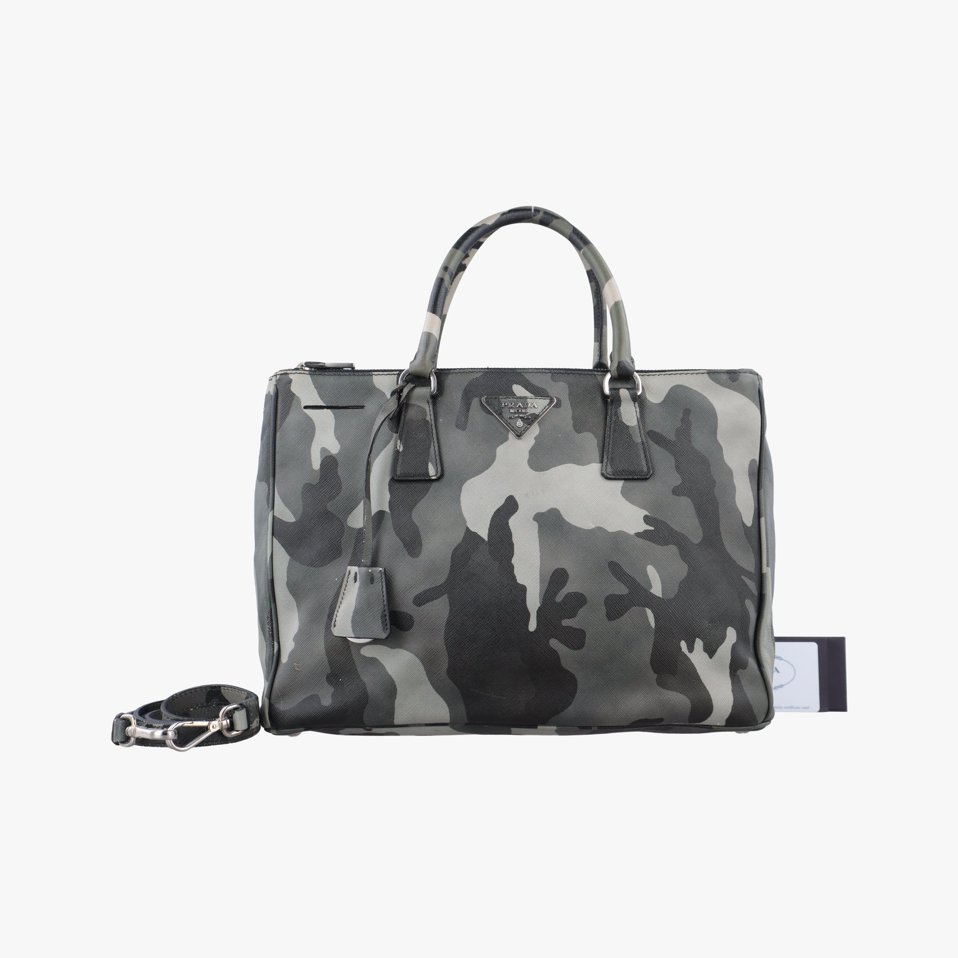 Galleria camouflage SAFFIANO Leather B1786P 14/Fガレリア カモフラージュ サフィアーノレザー B1786P 14/F