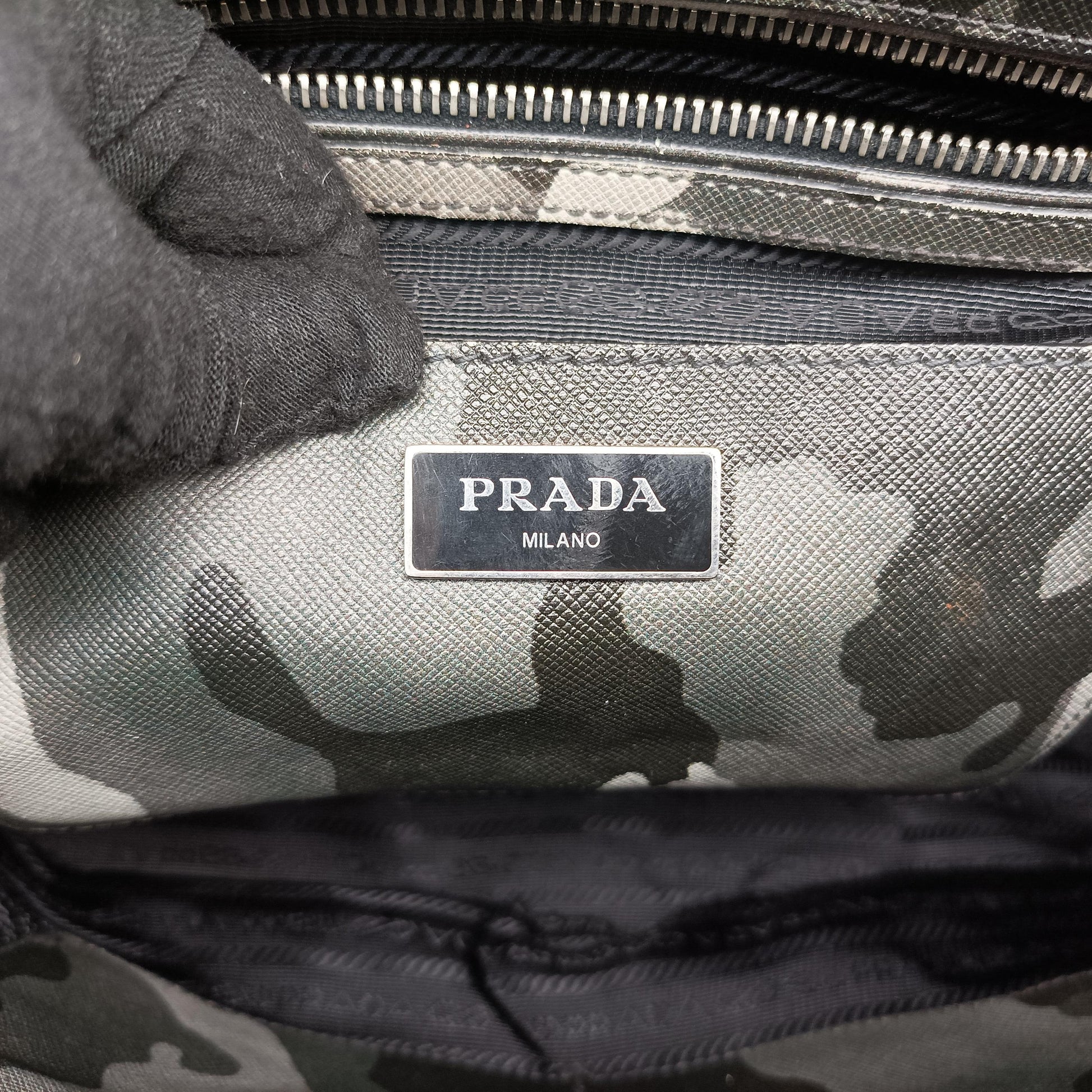 Galleria camouflage SAFFIANO Leather B1786P 14/Fガレリア カモフラージュ サフィアーノレザー B1786P 14/F