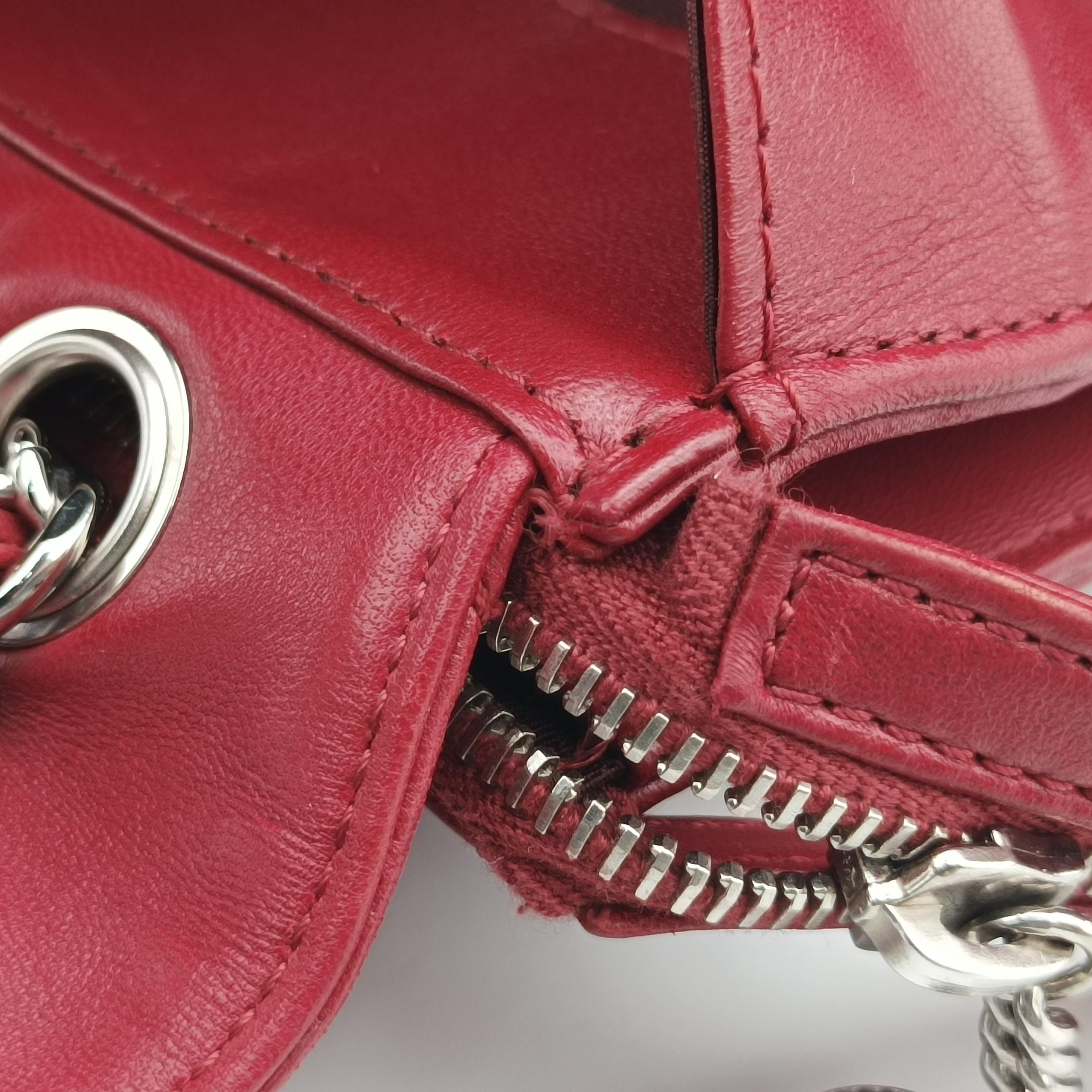 2.55 Matelasse Red lambskin A65615 168788962.55 マトラッセ レッド ラムスキン A65615 16878896