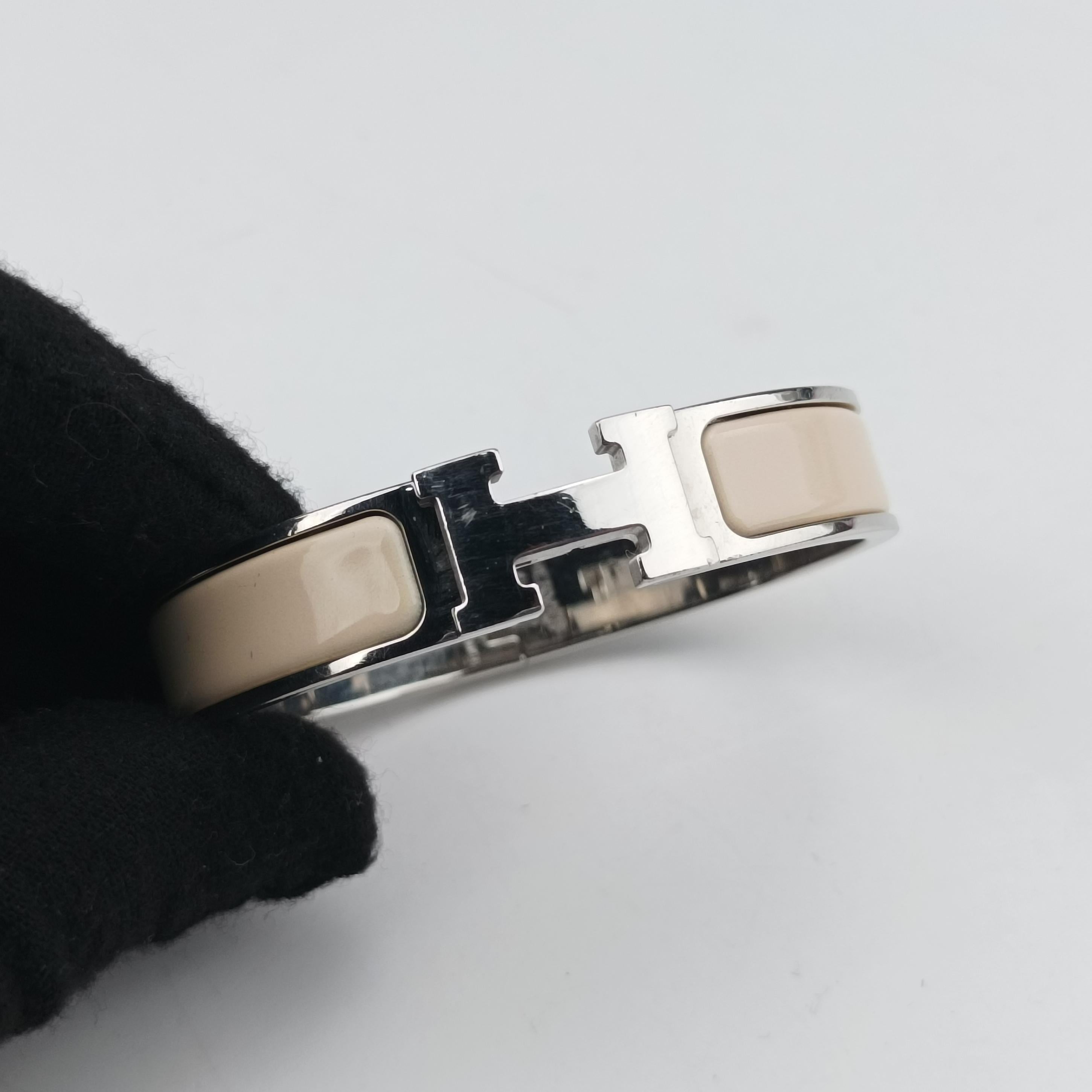 Clic Clac Beige×silver GP FI 11 07クリッククラック ベージュ×シルバー GP FI 11 07