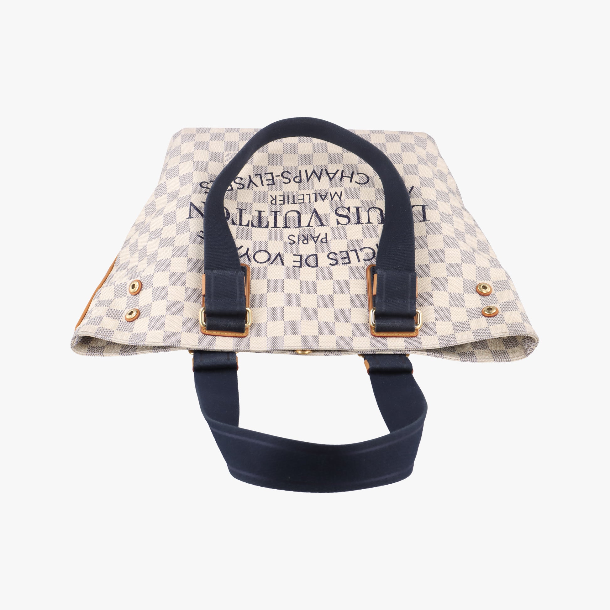 Plein Soleil Cabas PM AZUR Damier Canvas N41179 DU1132プランソレイユ カバPM アズール ダミエキャンバス N41179 DU1132