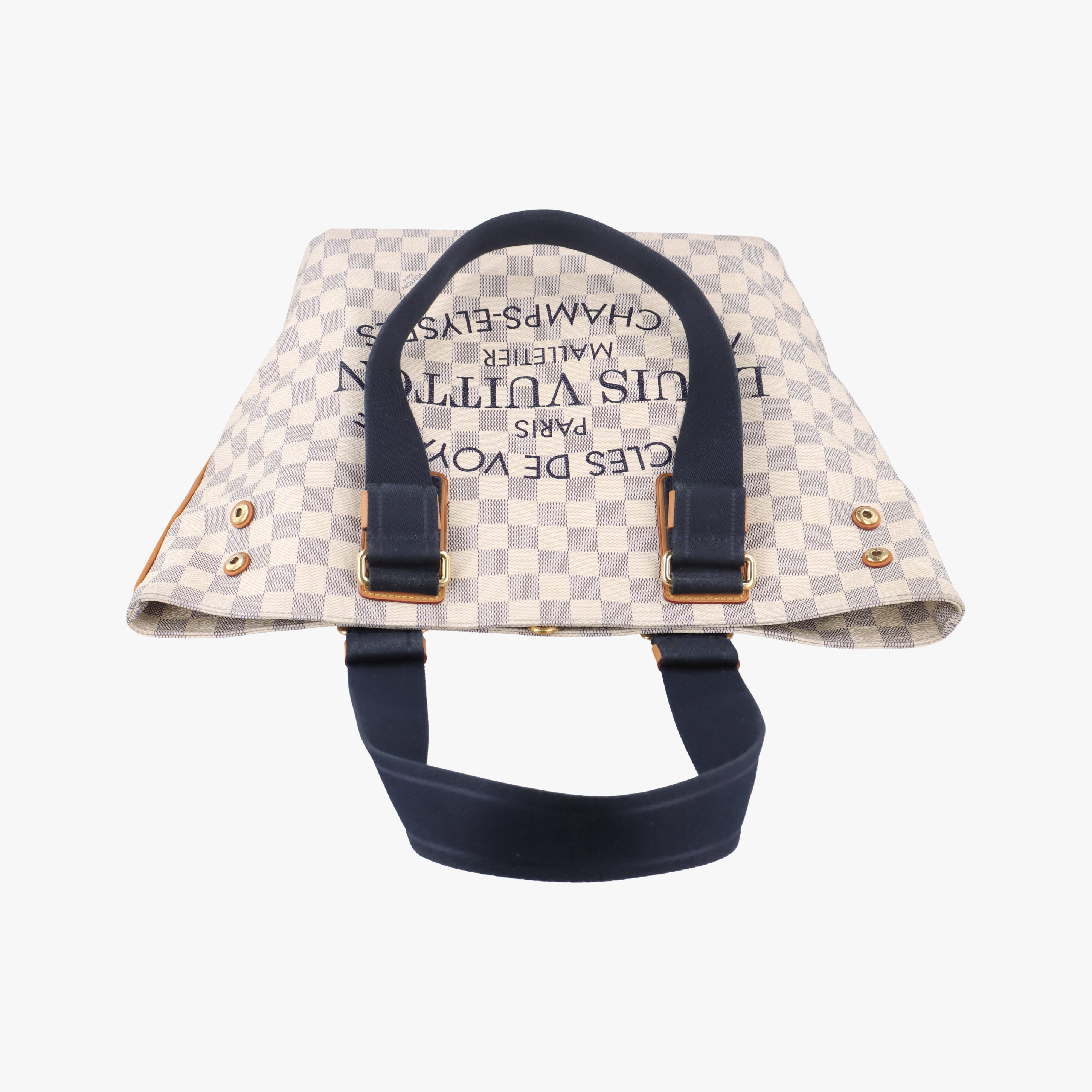 Plein Soleil Cabas PM AZUR Damier Canvas N41179 DU1132プランソレイユ カバPM アズール ダミエキャンバス N41179 DU1132