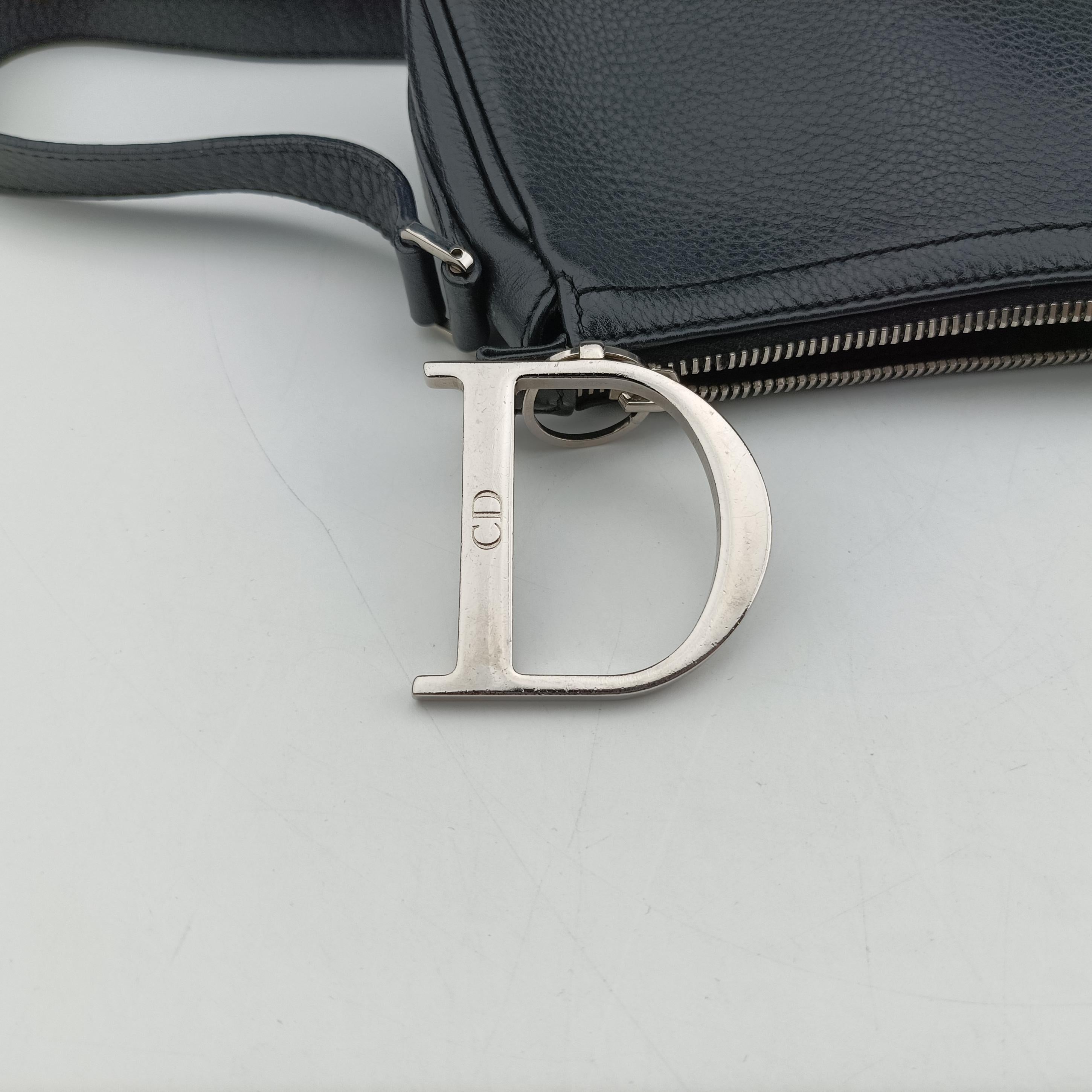 Logo Charm Mini Black leather 08-BO-0026ロゴチャームミニ ブラック レザー 08-BO-0026