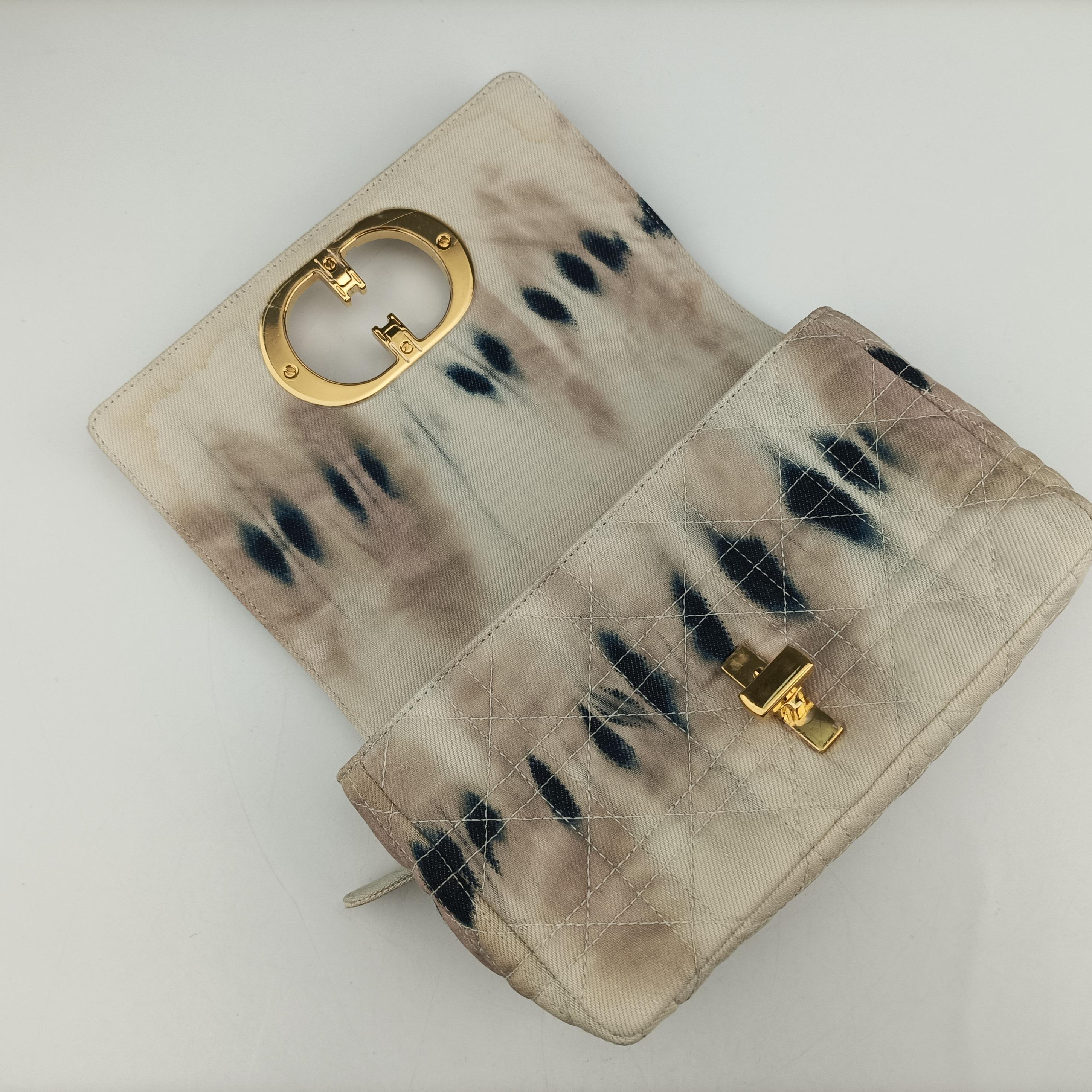 Dior Caro Small Multicolour Canvas 62-MA-1210ディオール カロ スモール マルチカラー キャンバス 62-MA-1210