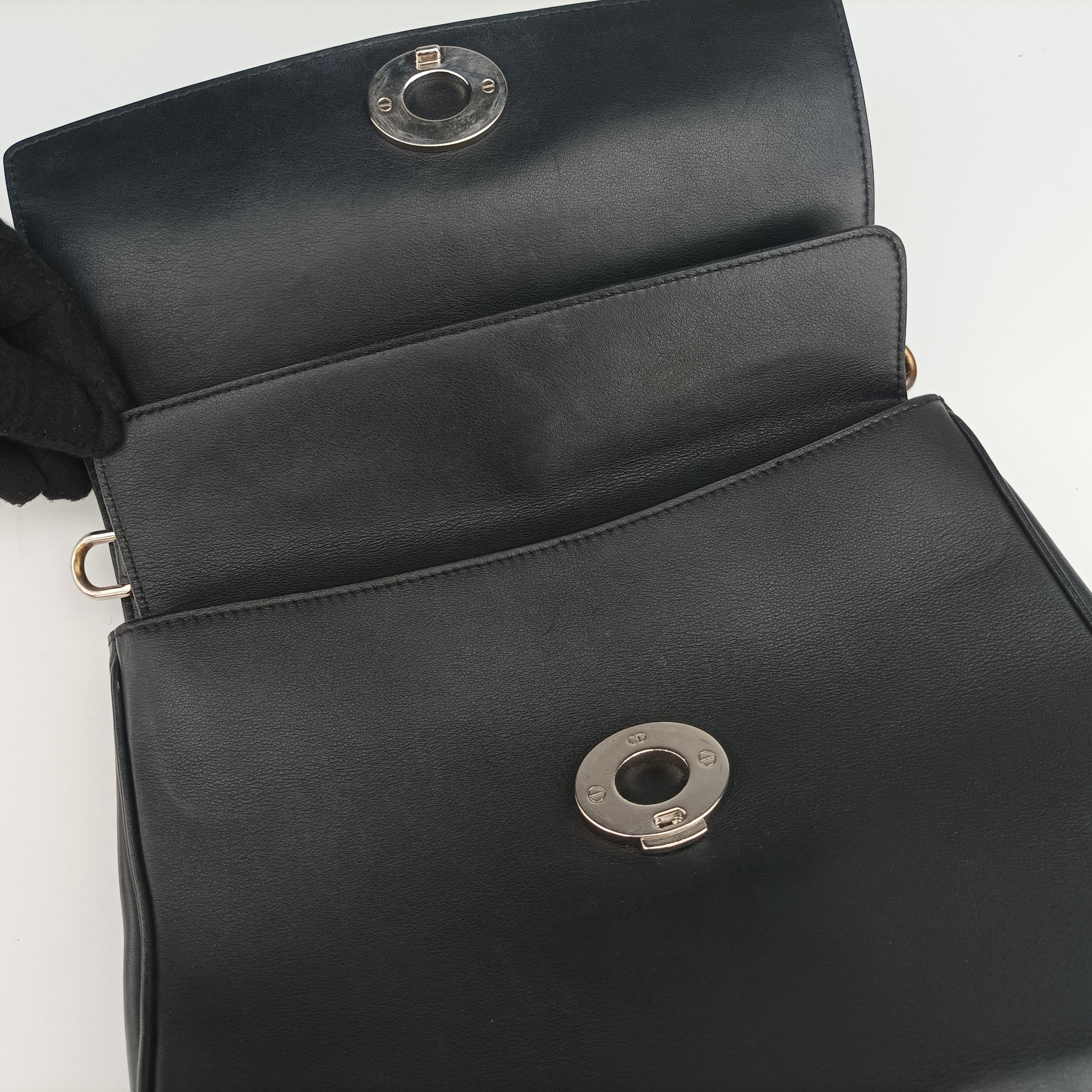 Be Dior Black×blue×red Leather 28-MA-0164ビー ディオール ブラック×ブルー×レッド レザー 28-MA-0164