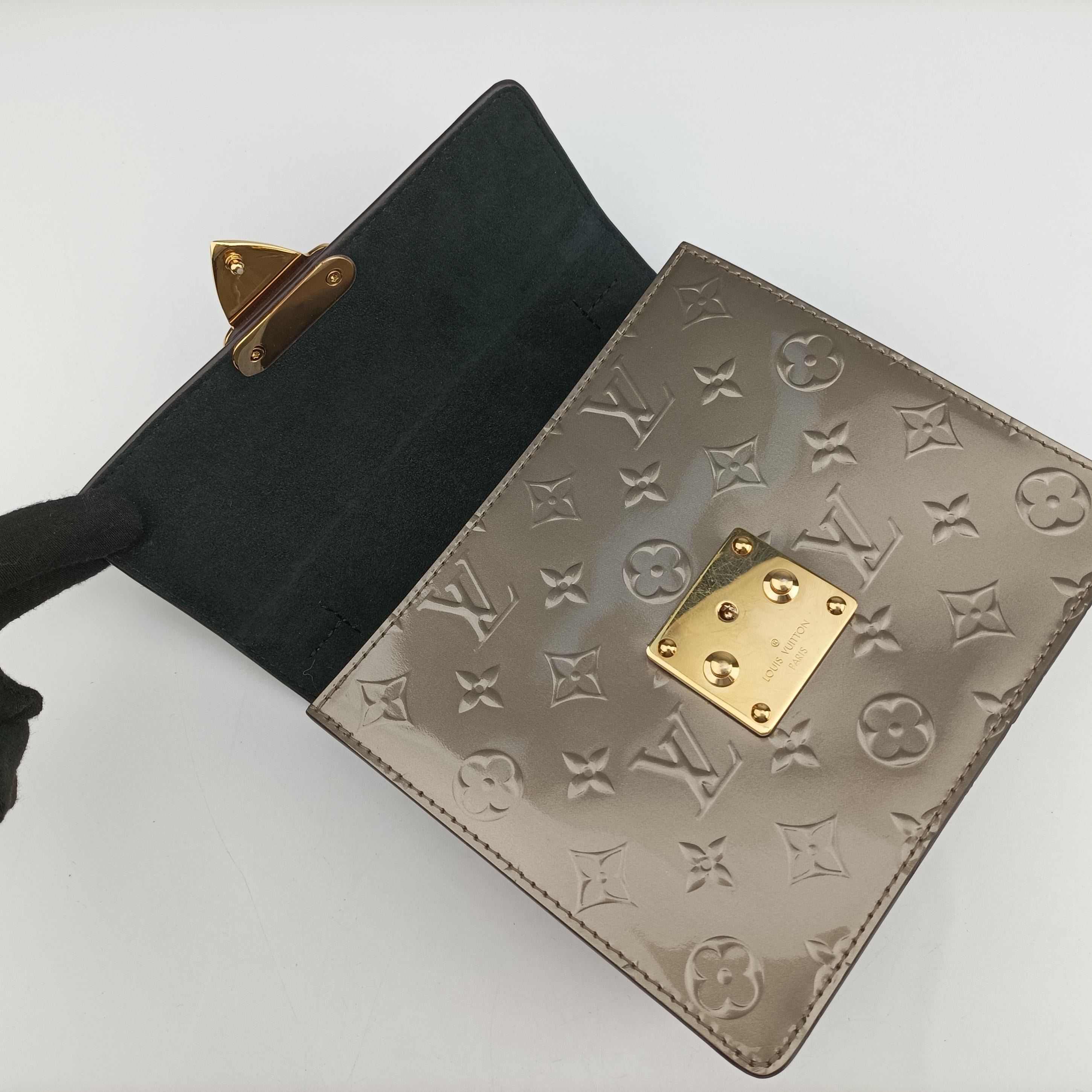 Spring Street PM CHAMPAGNE METALLISE Vernis M90502 NZ3169 IC Chipスプリング ストリートPM シャンパーニュ メタリゼ ヴェルニ M90502 NZ3169 ICチップ