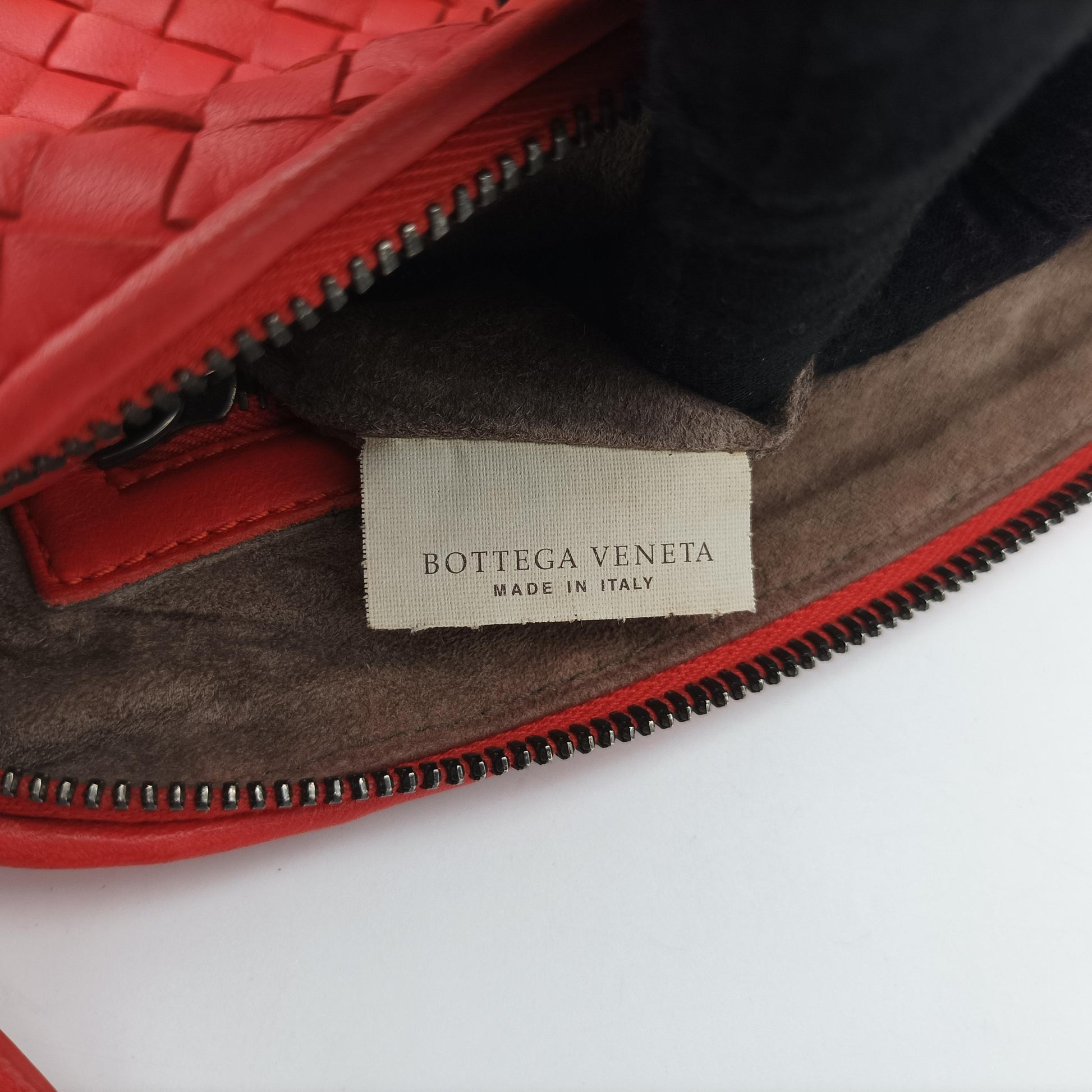 NODINI Intrecciato Orange lambskin 245354 V0016 6576 EPEV 2011 1222 Bノディーニ イントレチャート オレンジ ラムスキン 245354 V0016 6576 EPEV 2011 1222 B