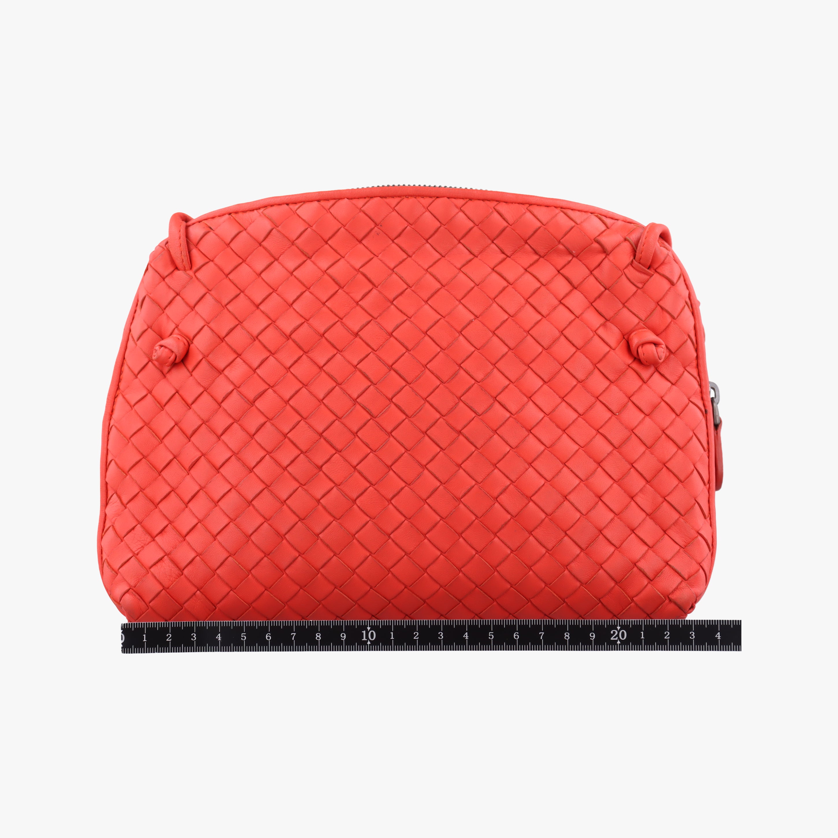 NODINI Intrecciato Orange lambskin 245354 V0016 6576 EPEV 2011 1222 Bノディーニ イントレチャート オレンジ ラムスキン 245354 V0016 6576 EPEV 2011 1222 B